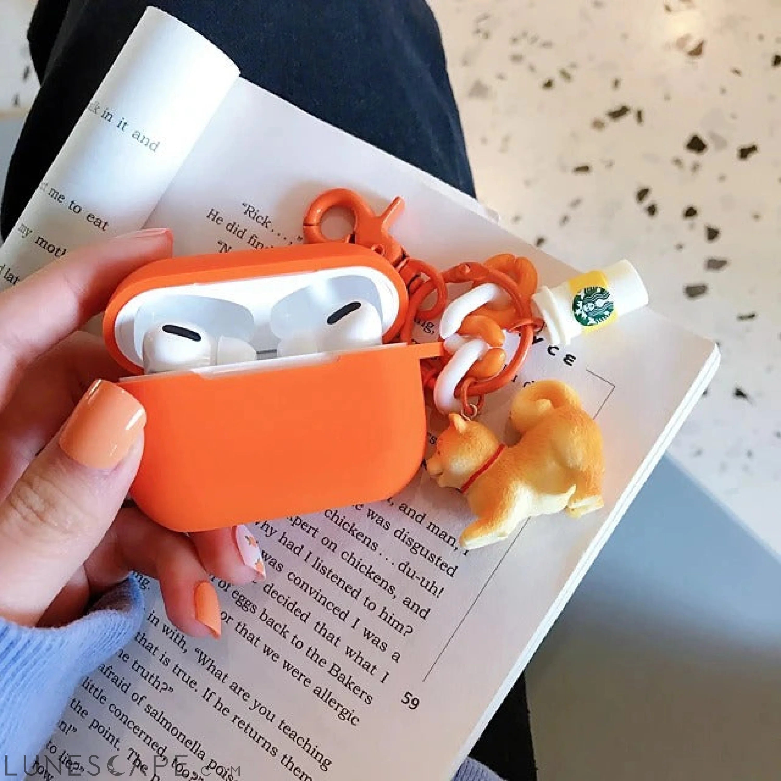 AirPods Pro Case Christmas Silicone Soft Lovely Pattern Portable LUNESCAPE