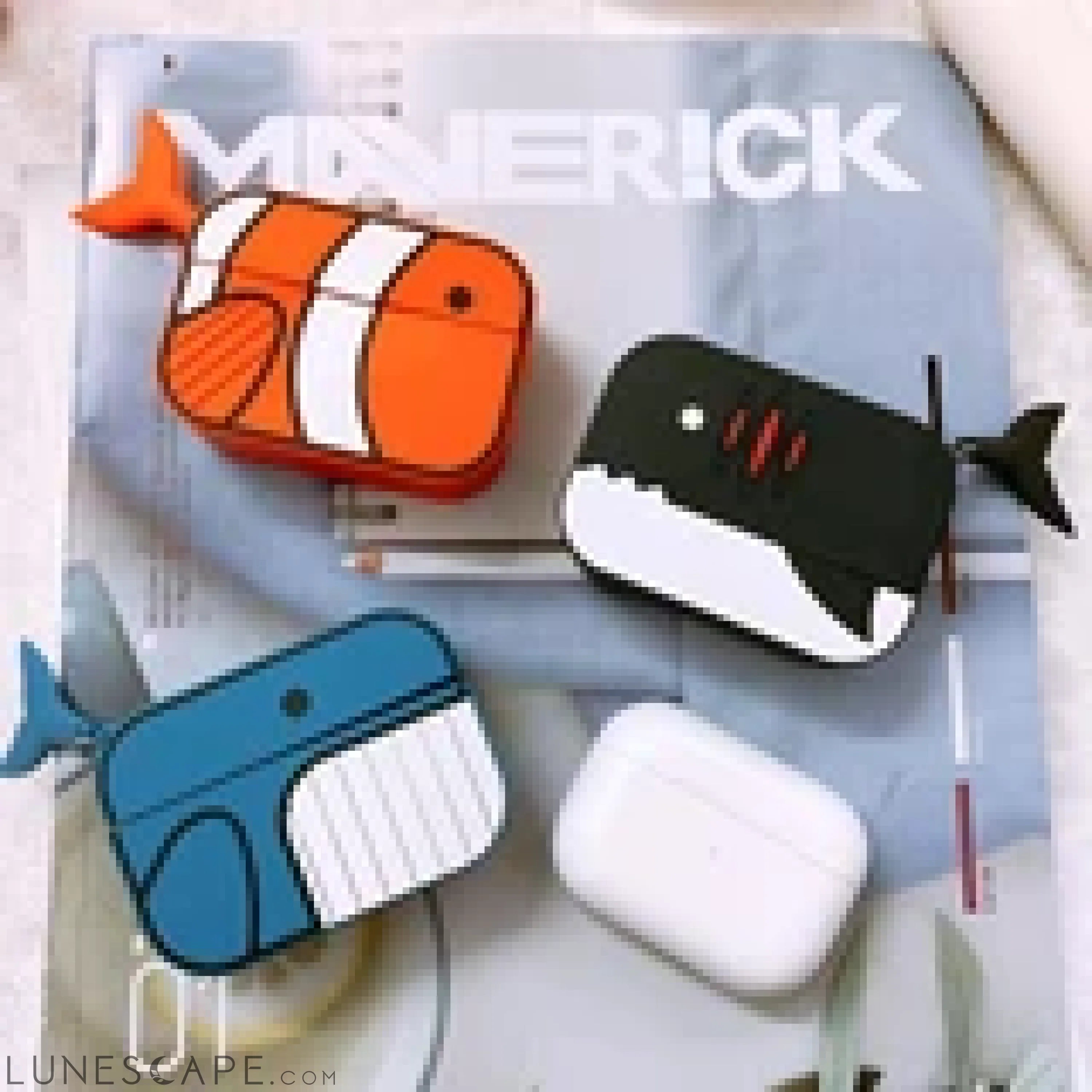 AirPods Pro Whale Silicone Case Cover LUNESCAPE