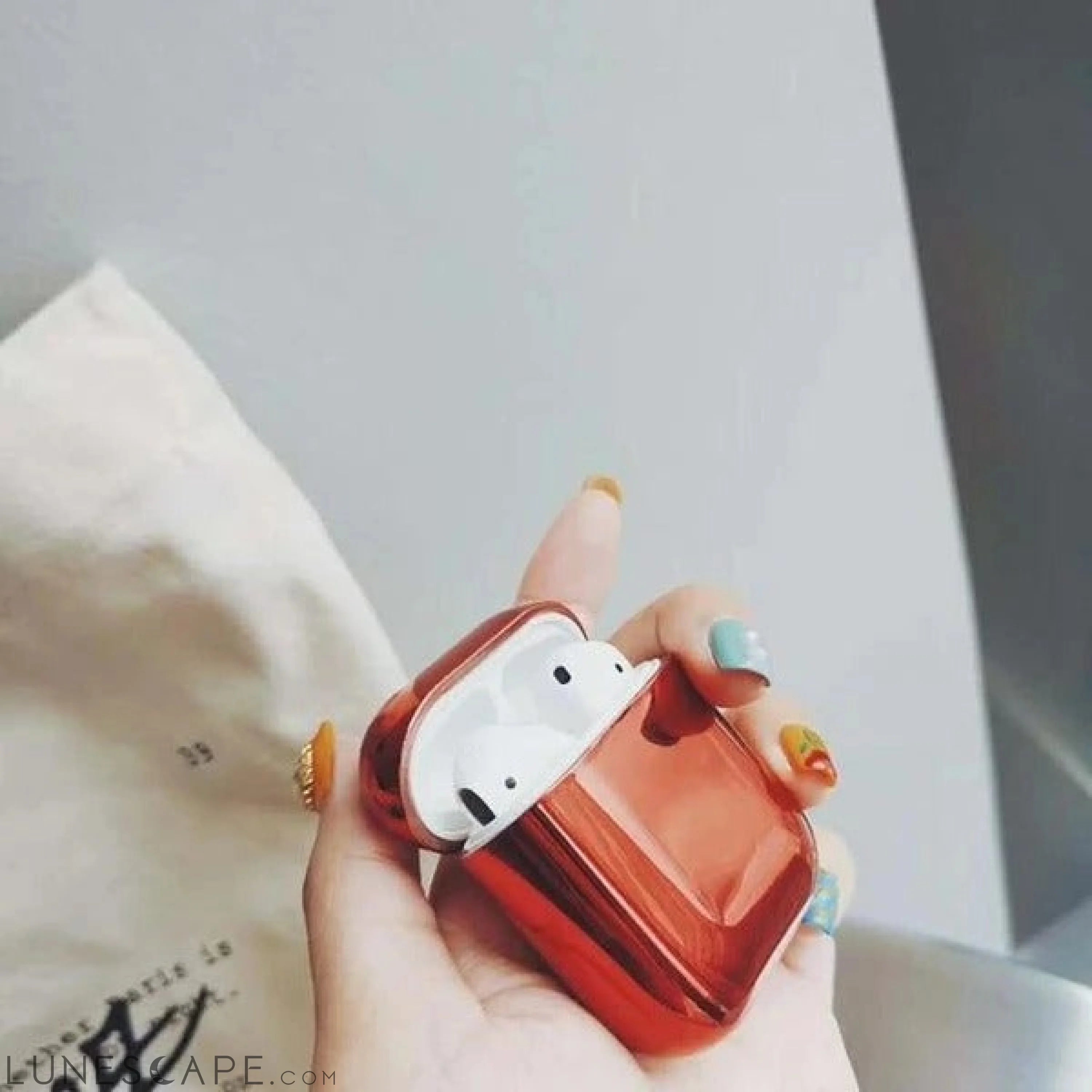 AirPods Shockproof Mirror Case Cover LUNESCAPE