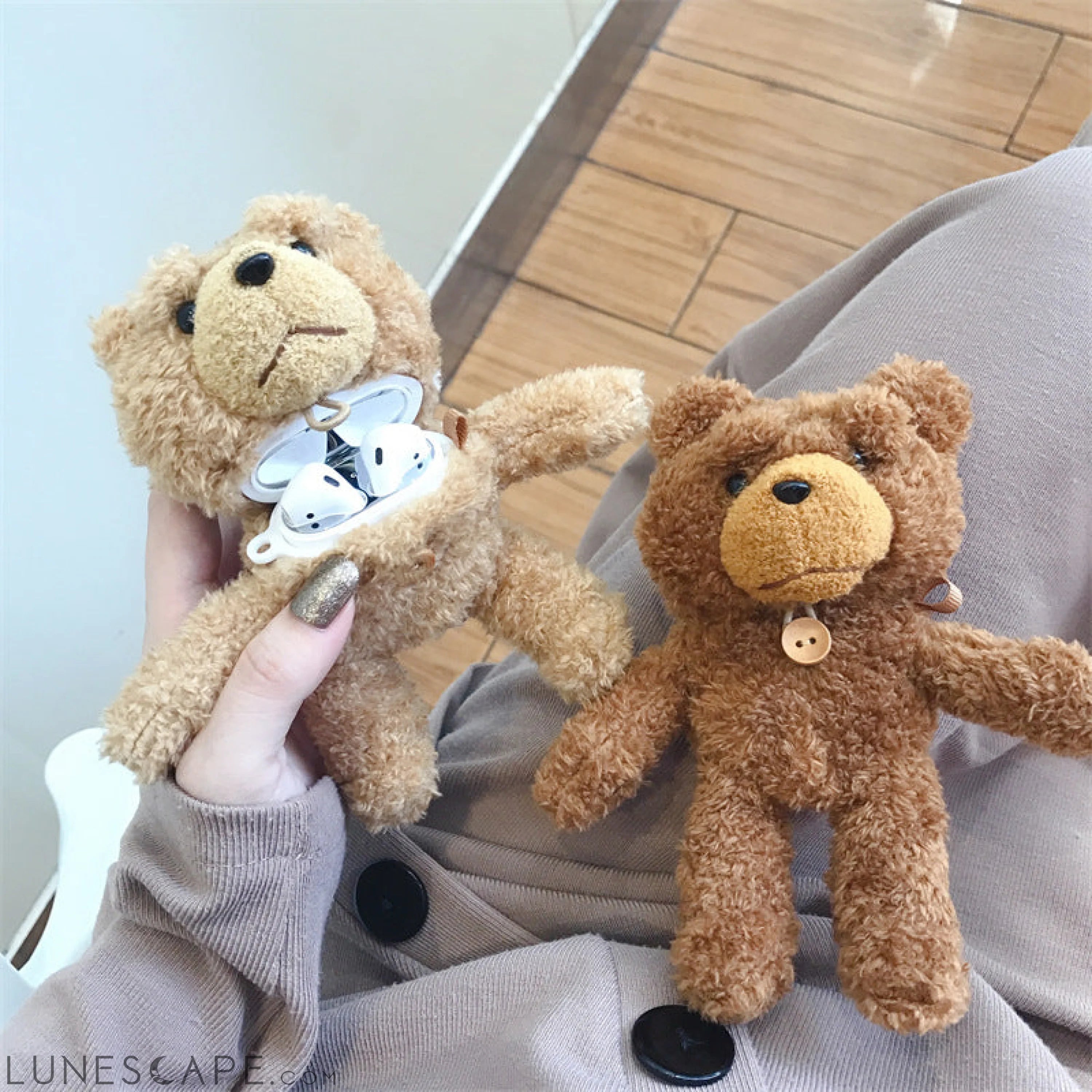 AirPods Teddy Bear Case Cover LUNESCAPE