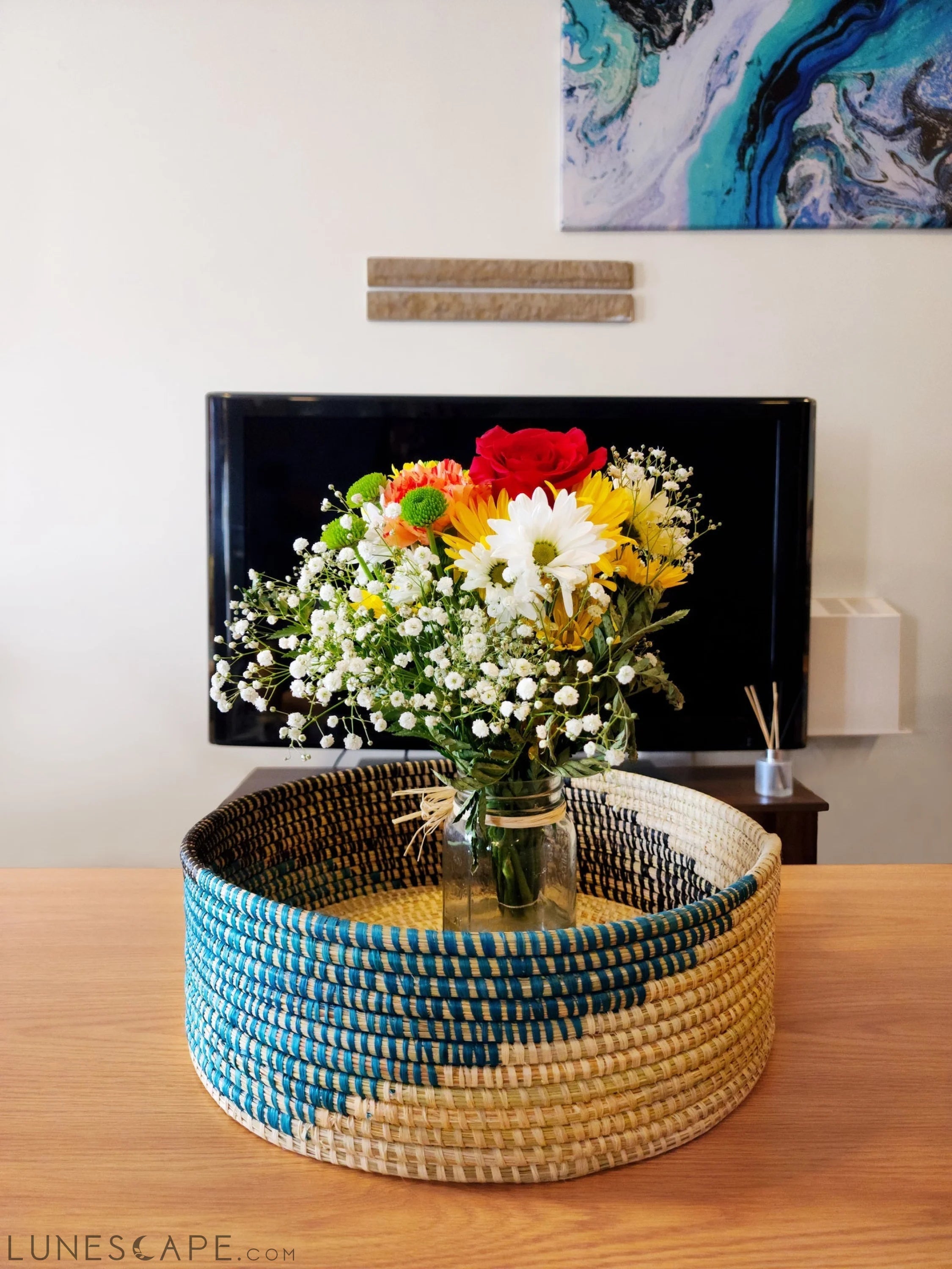 Alberta Handwoven Bowl LUNESCAPE