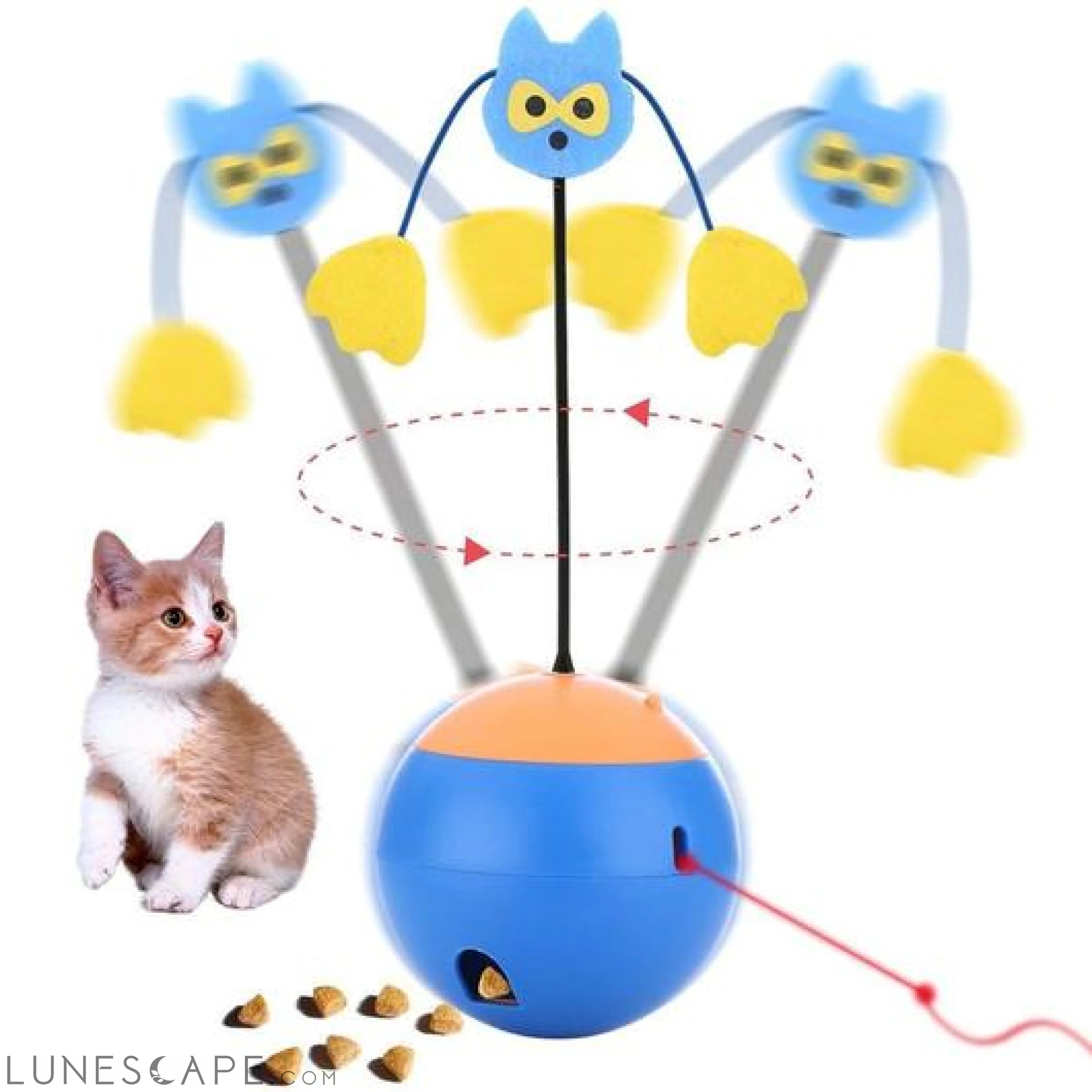All-In-One Twirling Cat Toy LUNESCAPE