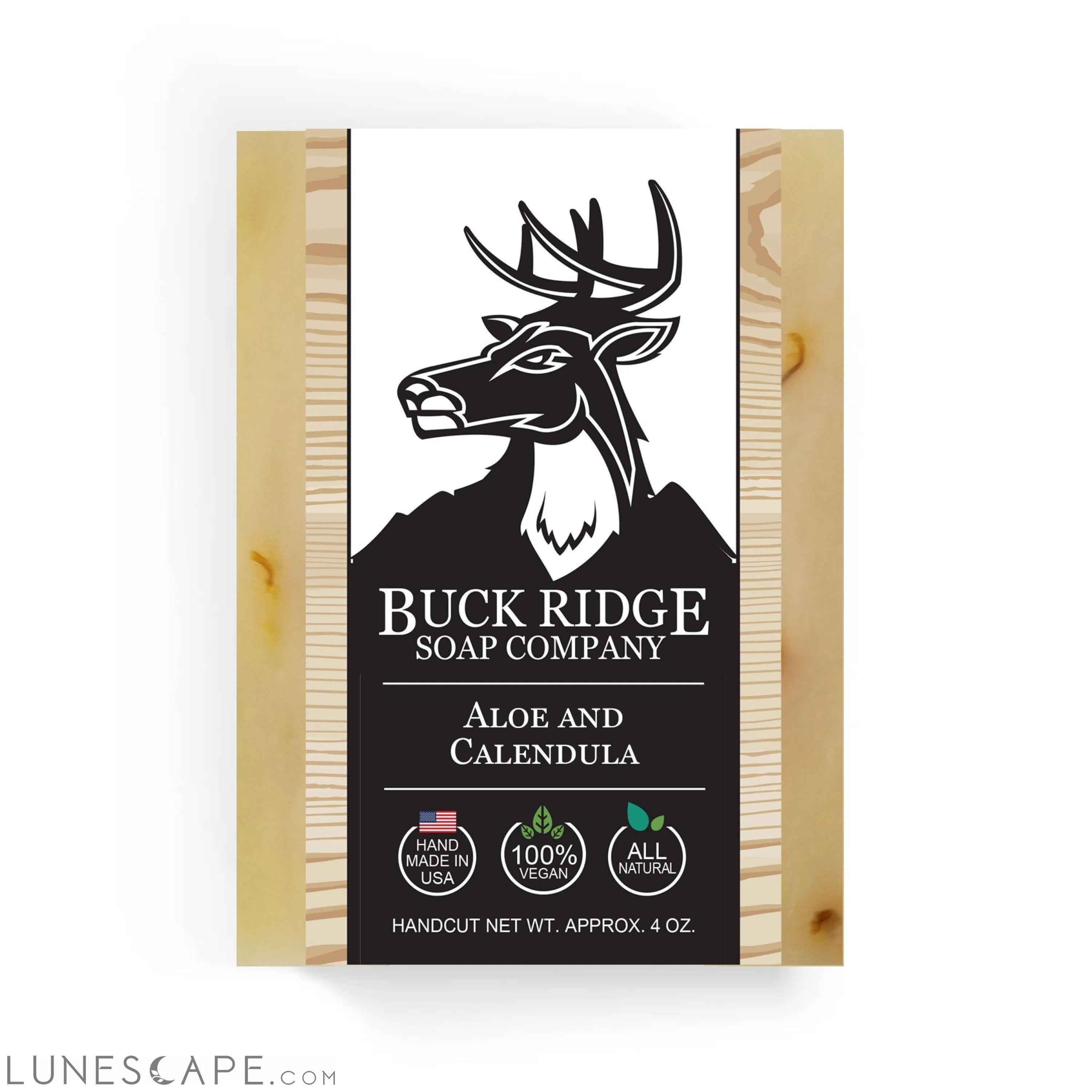 Aloe and Calendula Handmade Soap LUNESCAPE