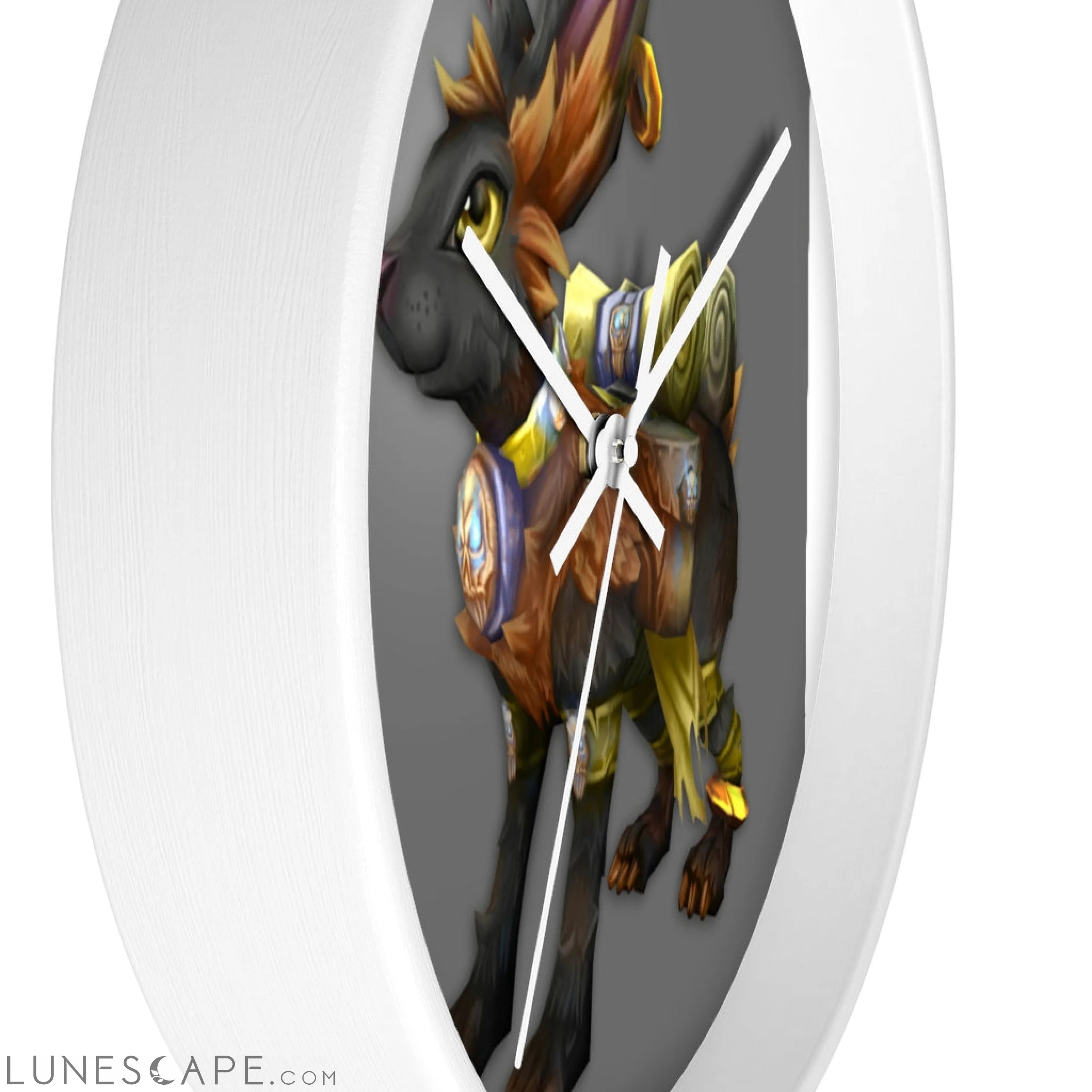 Amara the Wandering Mara Companion Wall clock LUNESCAPE