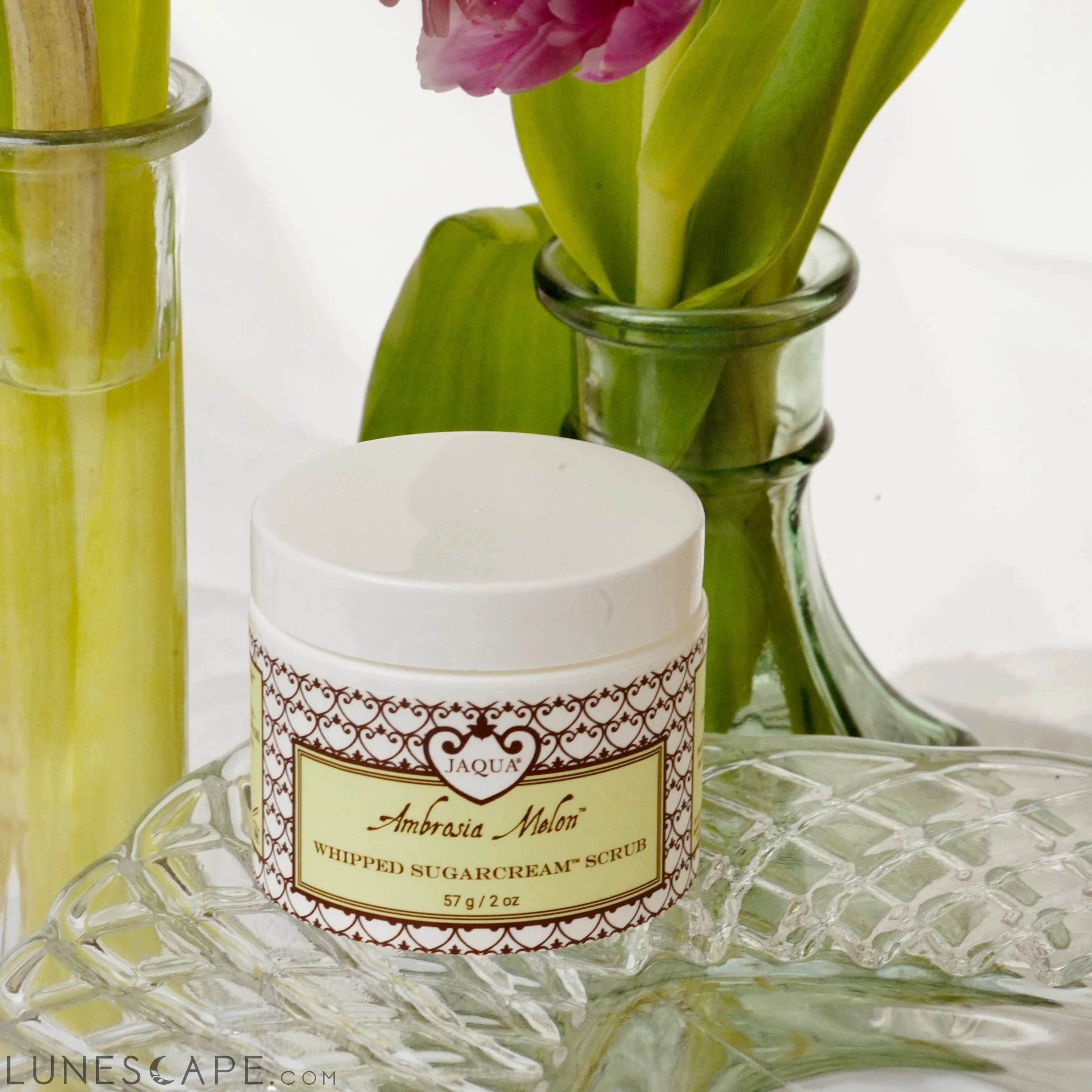 Ambrosia Melon Travel Size Sugar Scrub LUNESCAPE
