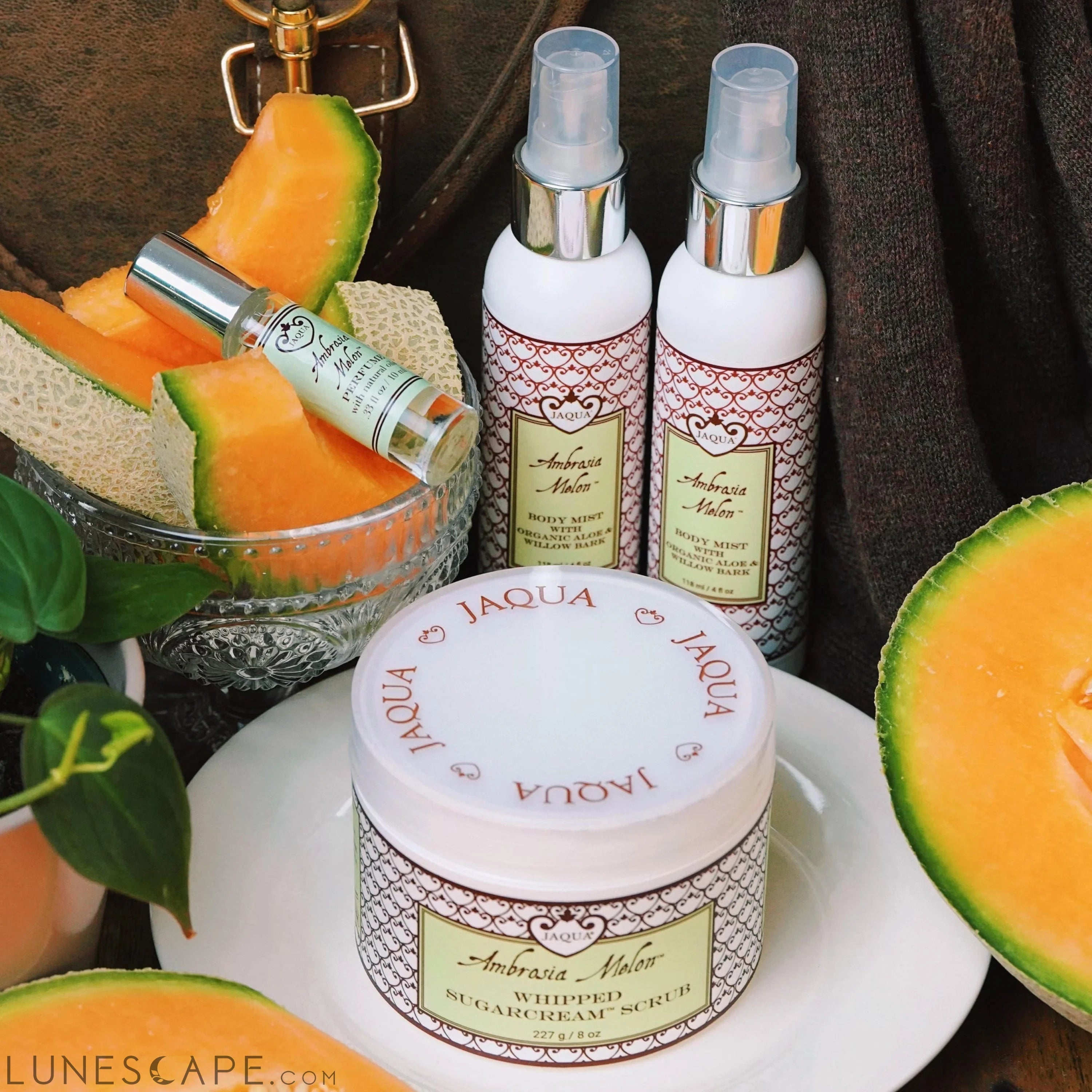Ambrosia Melon Whipped Sugar Scrub LUNESCAPE