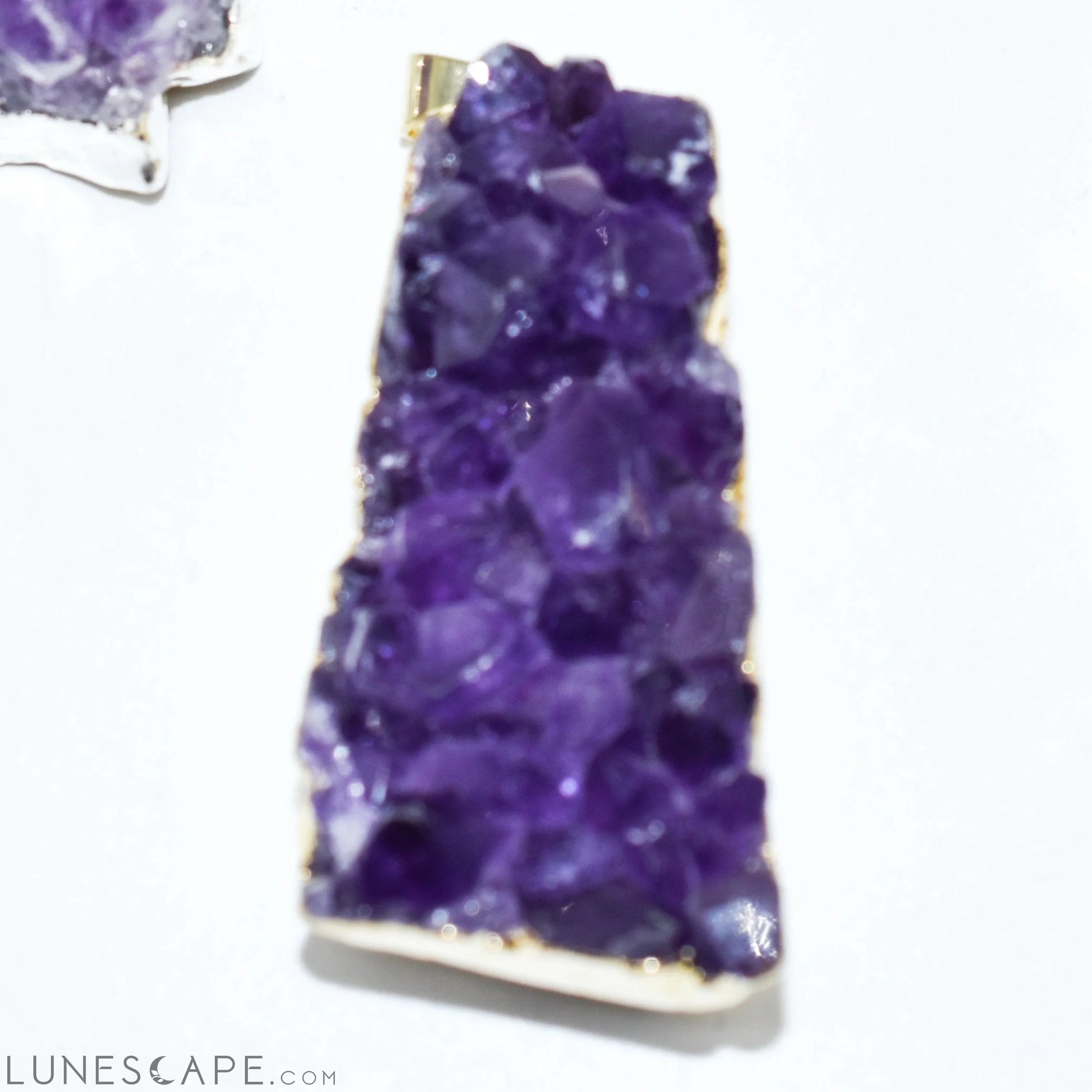 Amethyst Druzy Pendant LUNESCAPE