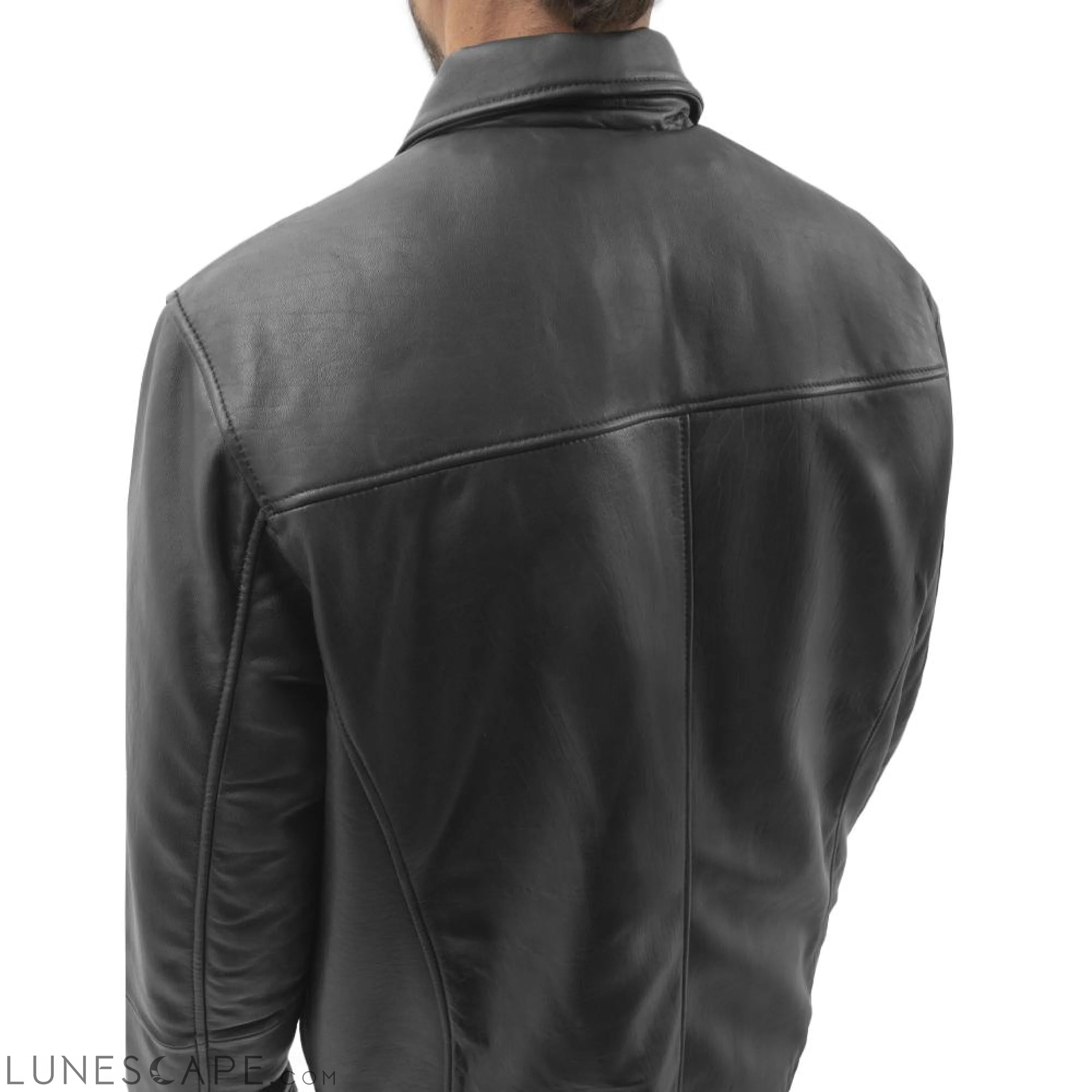 Anderson Mens Leather Jacket LUNESCAPE