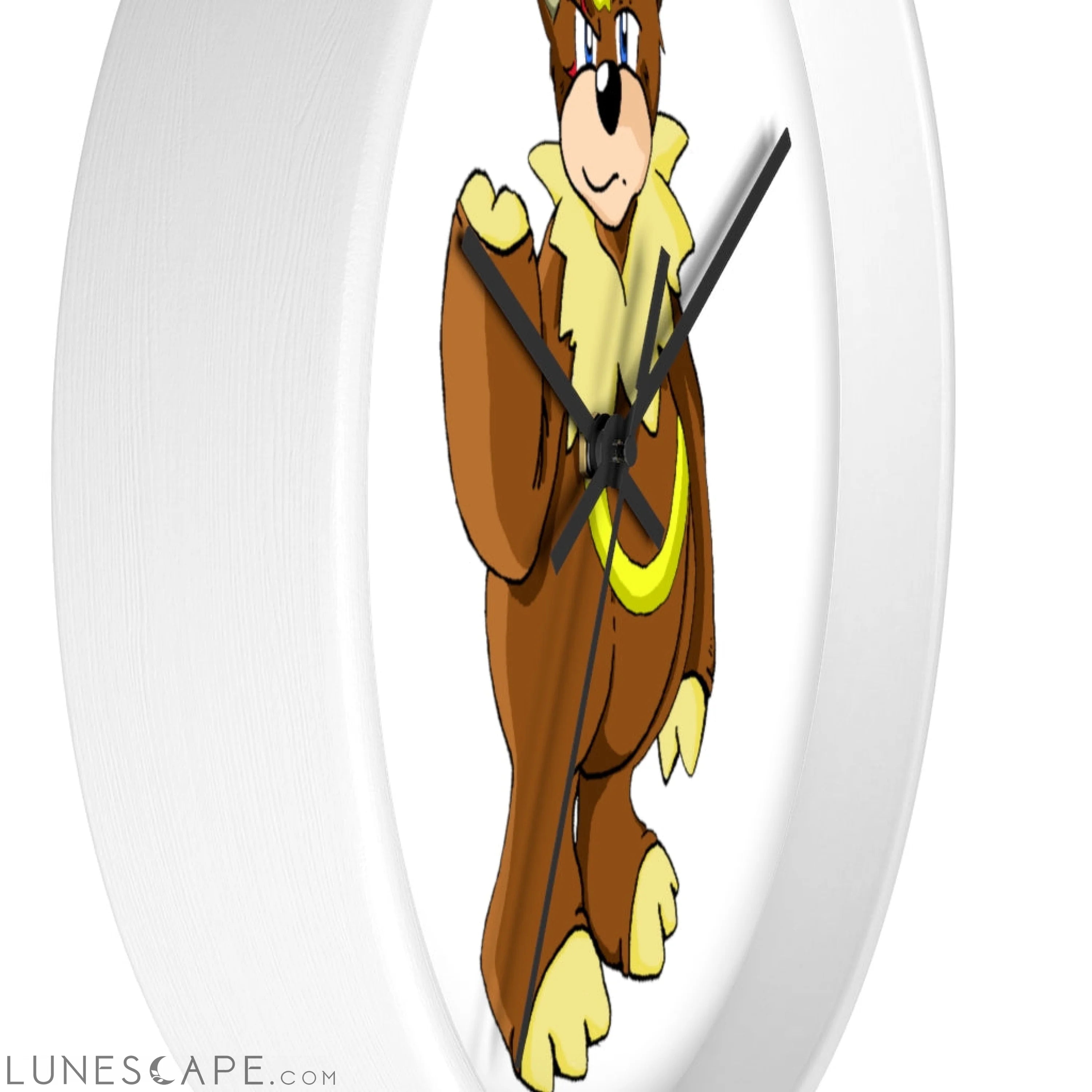Angeburdum Wall clock LUNESCAPE