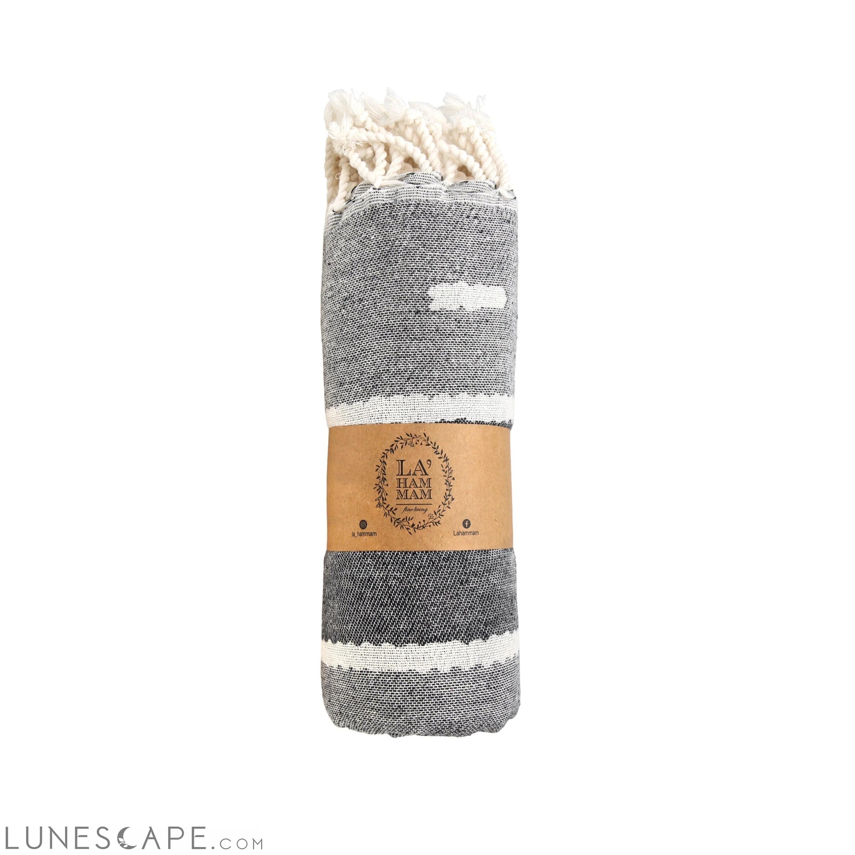 Angora Peshtemal Pure Cotton Throw Blanket LUNESCAPE