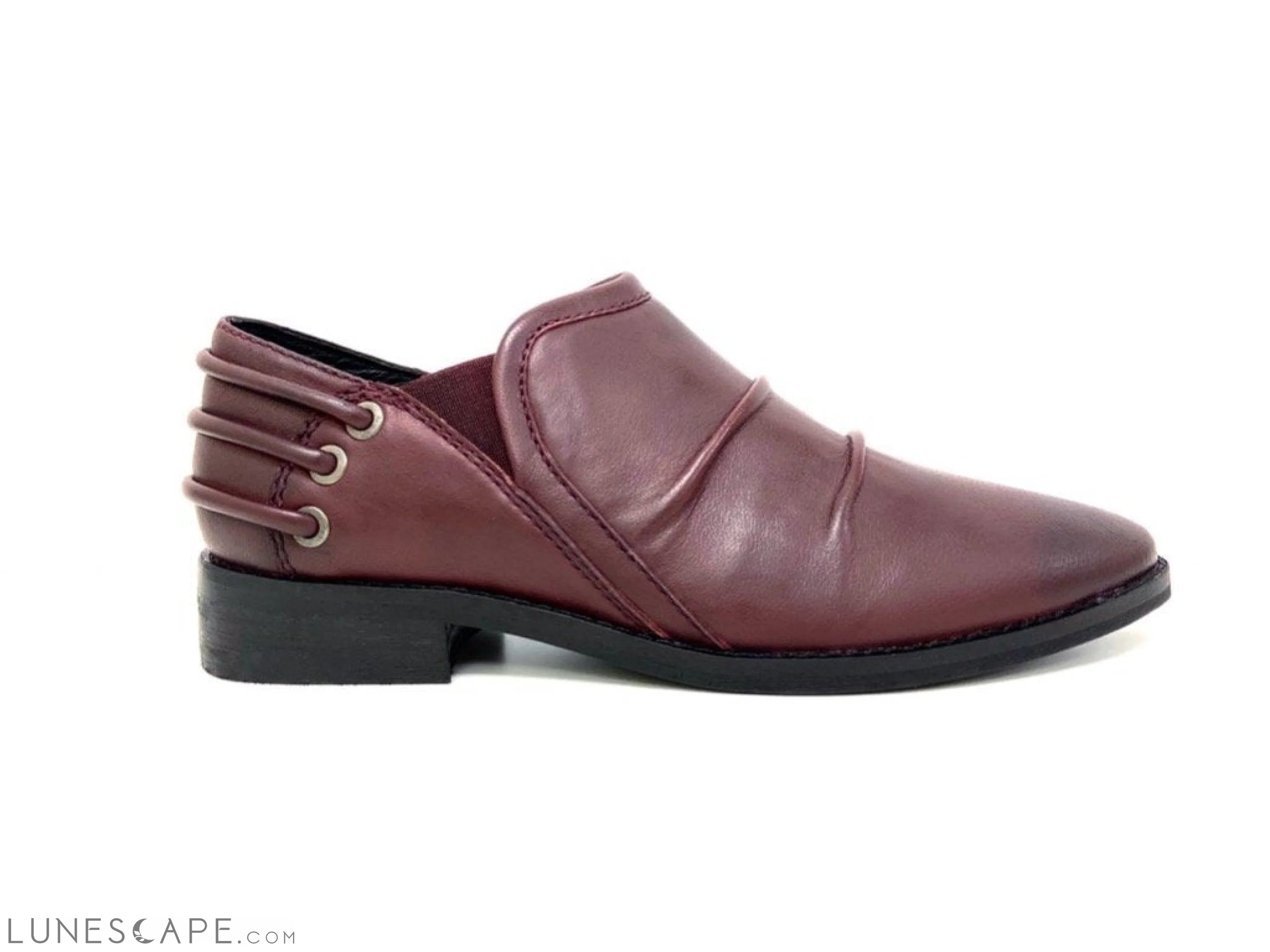 Annie Burgundy Dress Loafer LUNESCAPE