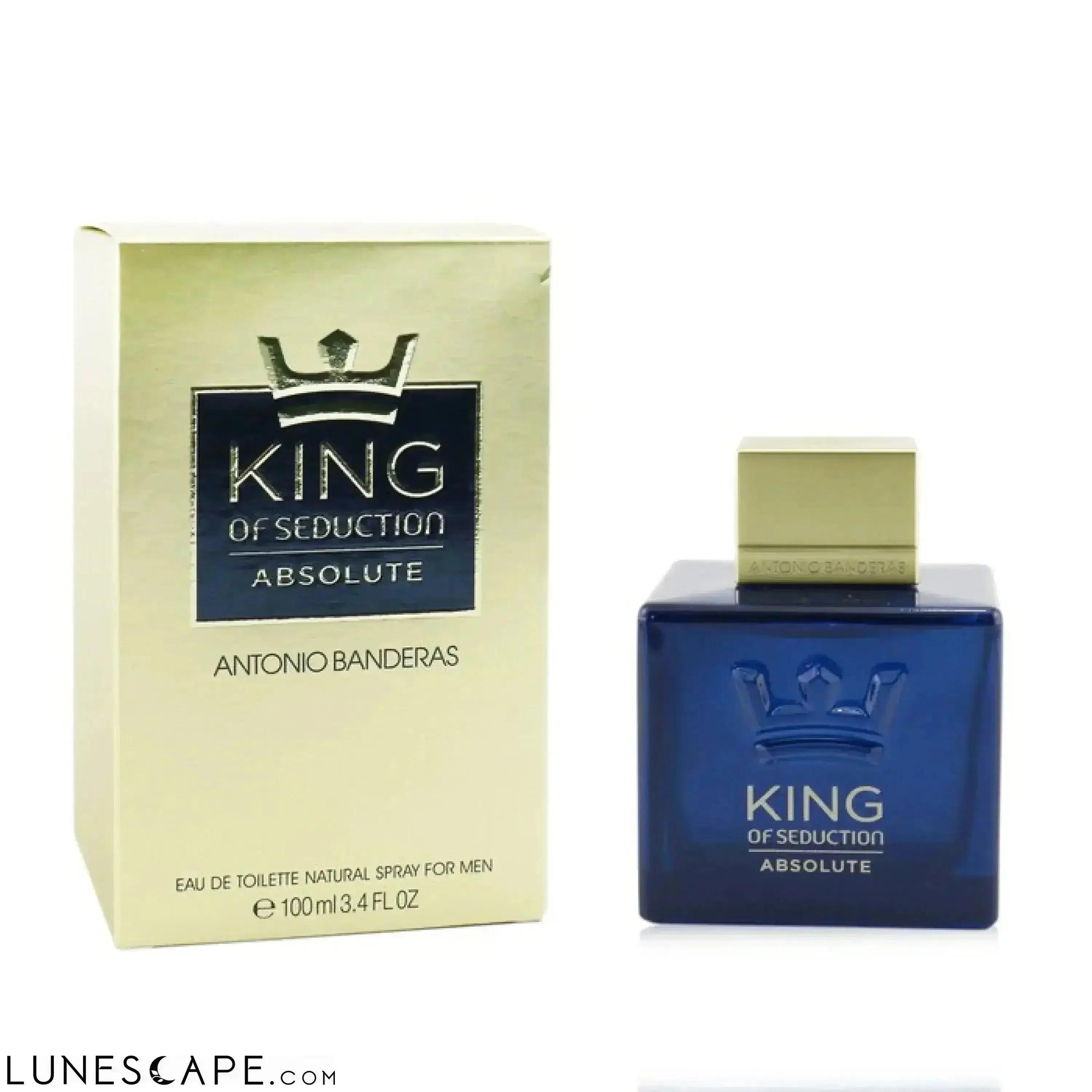 ANTONIO BANDERAS - King of Seduction Absolute Eau De Toilette Spray LUNESCAPE