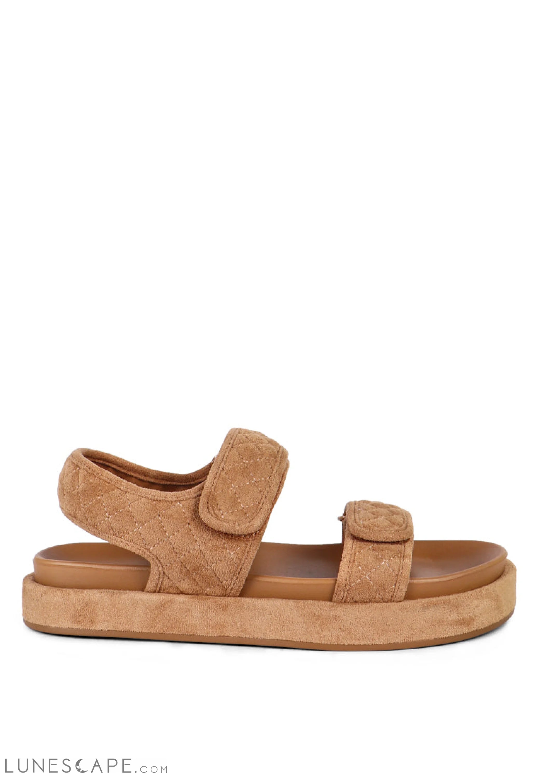 Anvil Quilted Platform Sandals LUNESCAPE