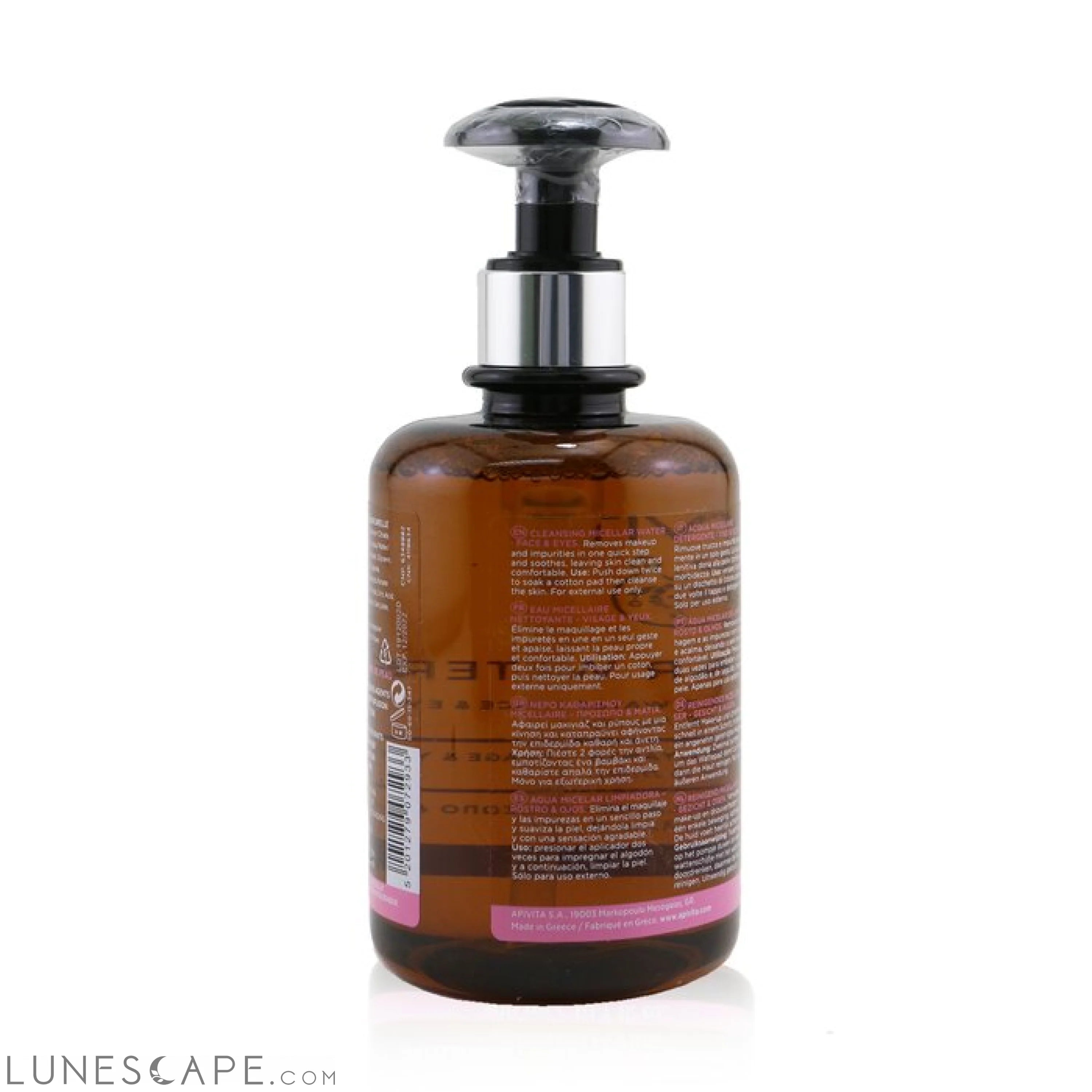 APIVITA - Cleansing Micellar Water for Face & Eyes LUNESCAPE