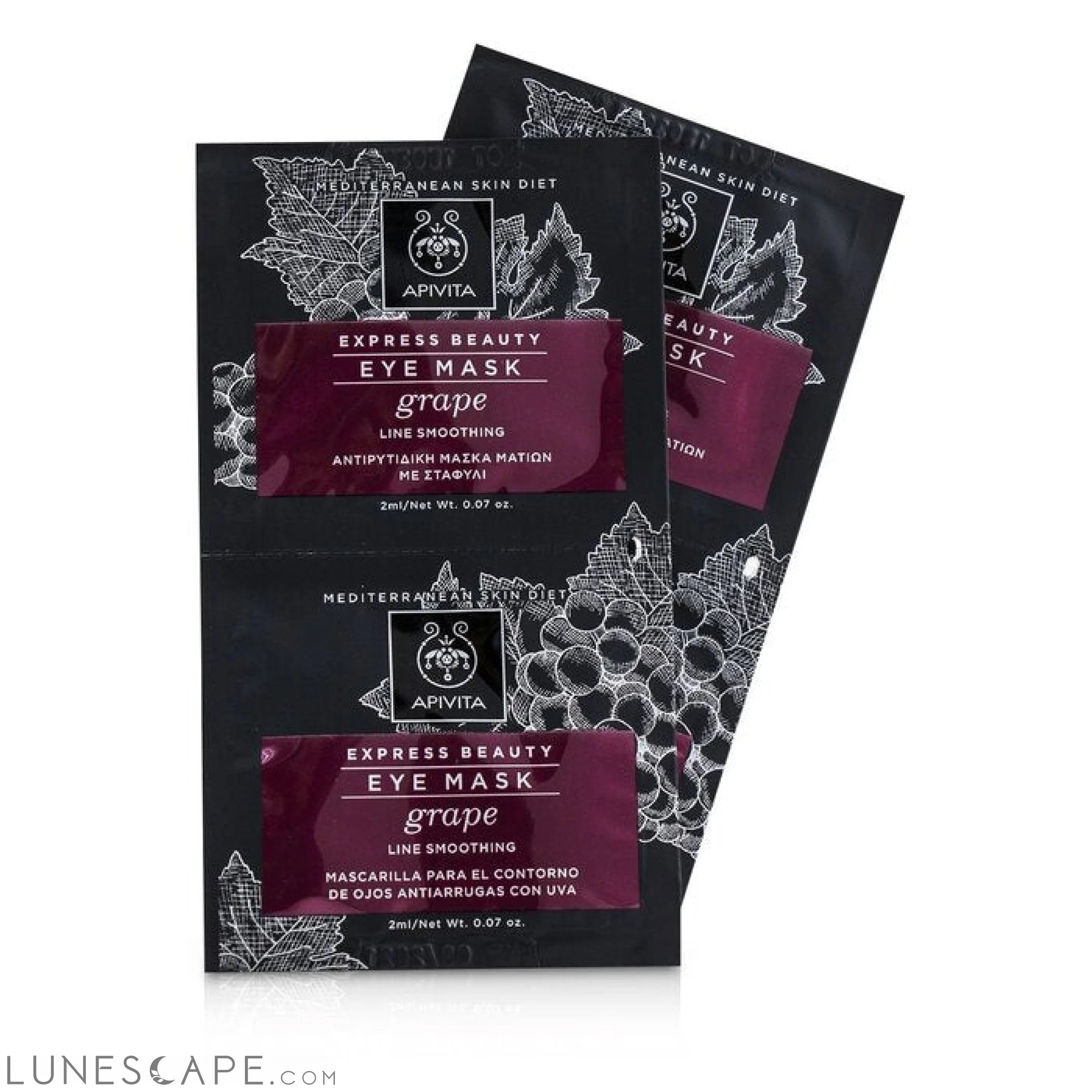 APIVITA - Express Beauty Eye Mask With Grape (Line Smoothing) LUNESCAPE