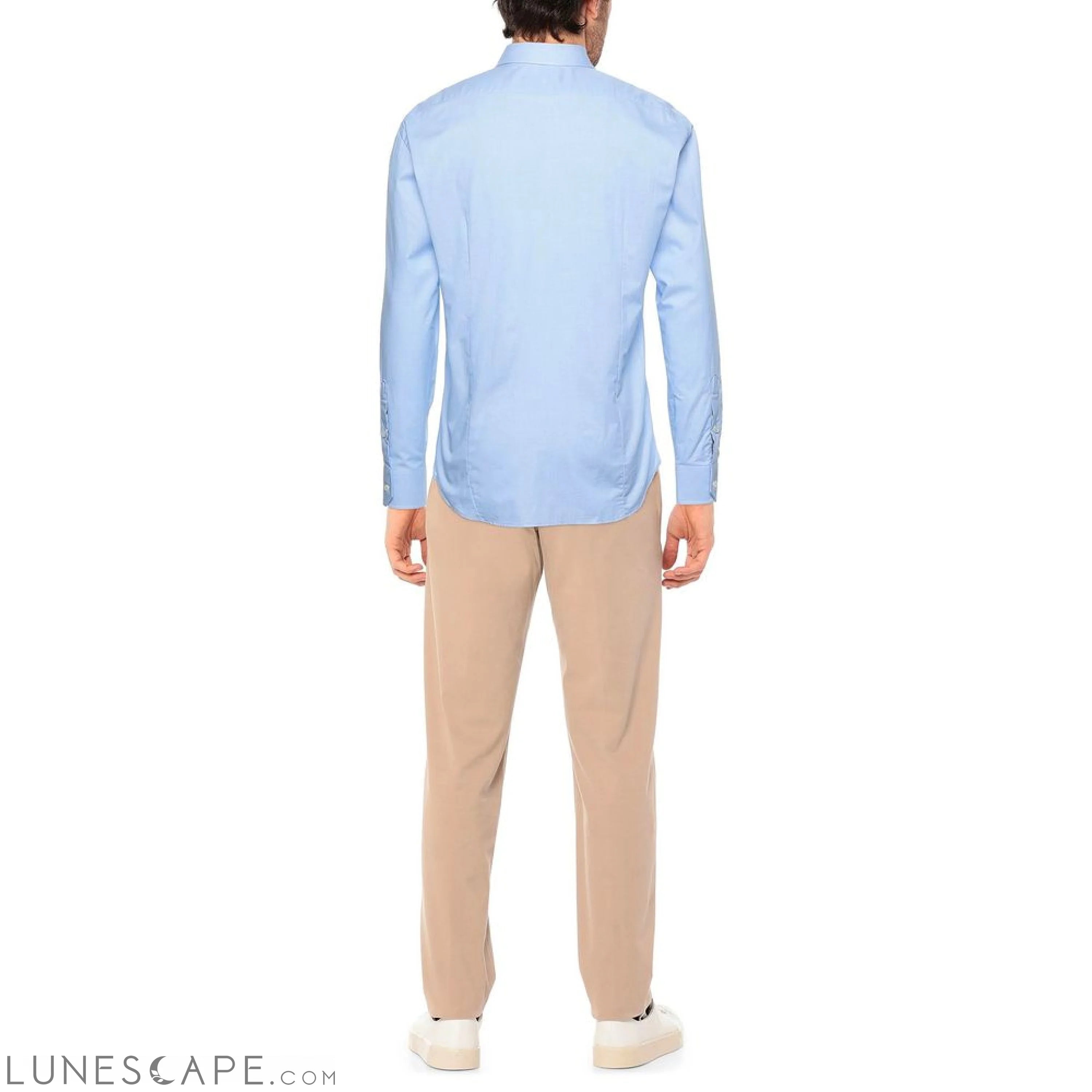 Aquascutum Chic Light Blue Oxford Cotton Shirt LUNESCAPE