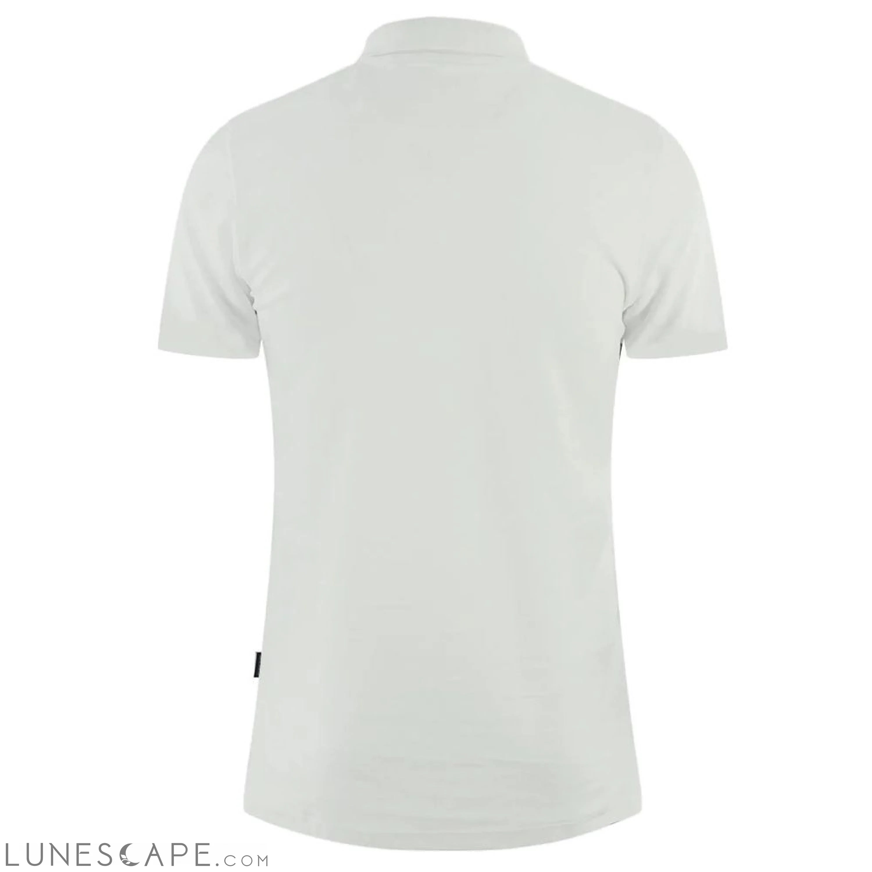 Aquascutum Elegant White Cotton Polo Shirt LUNESCAPE