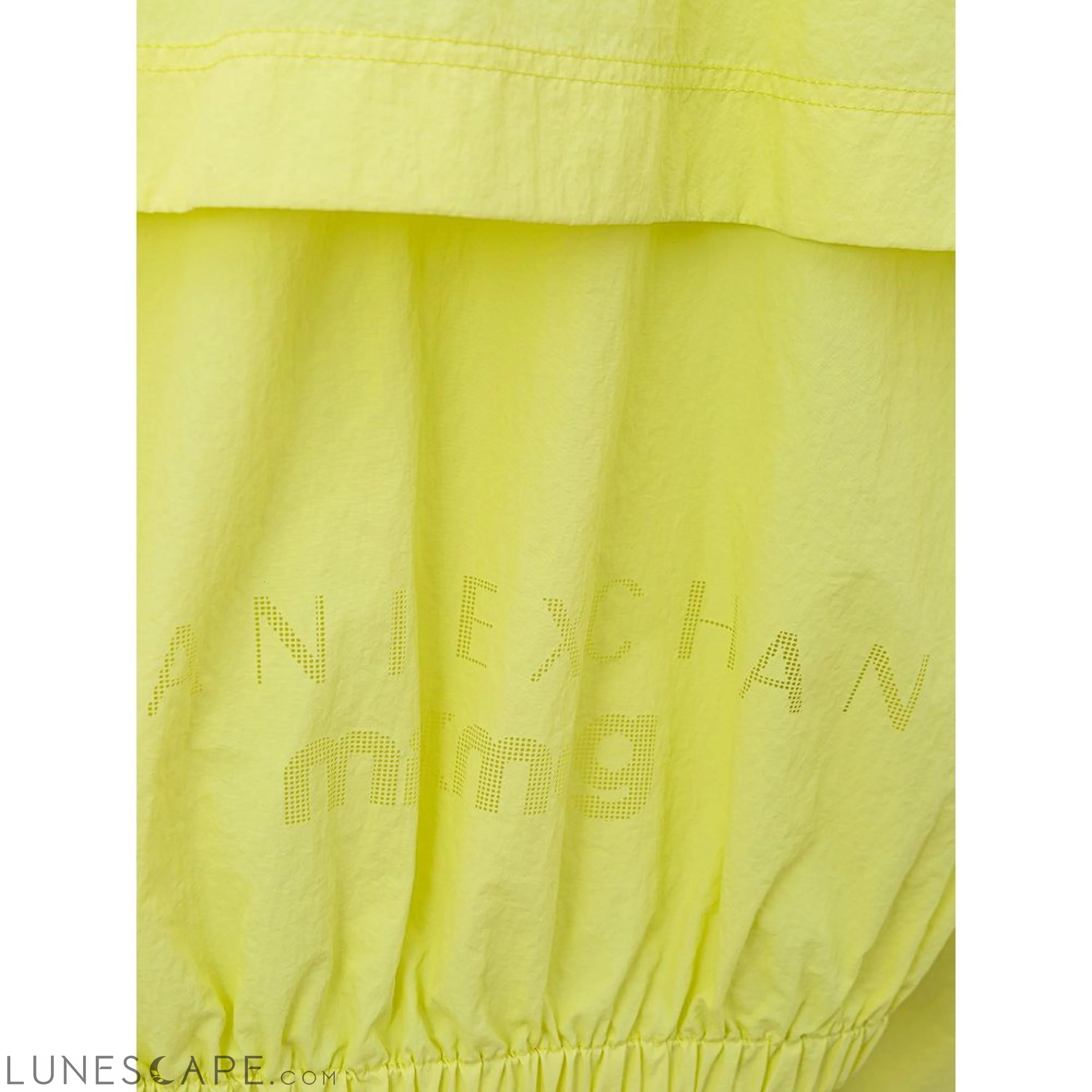 Armani Exchange Chic Yellow Polyamide Jacket for Women LUNESCAPE