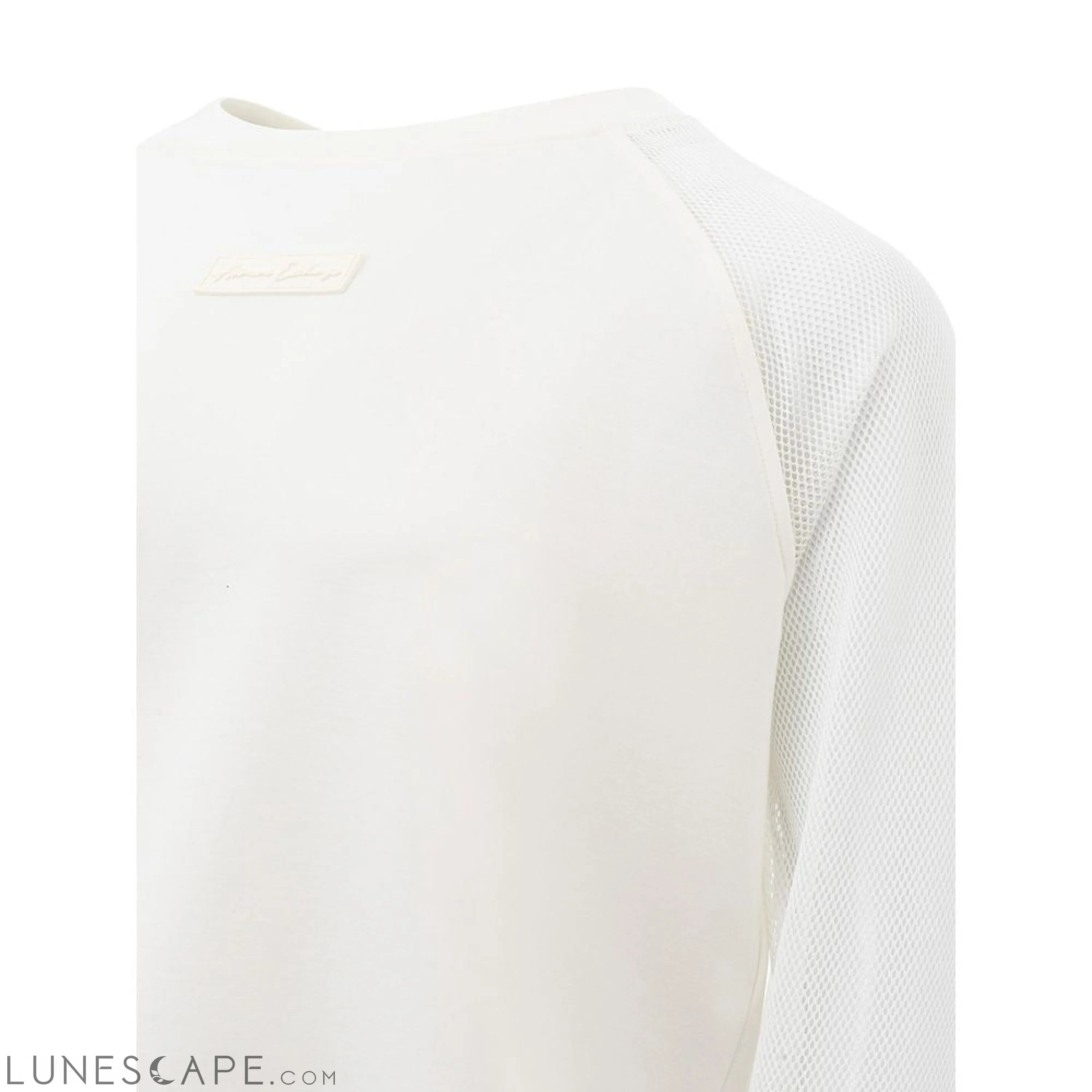 Armani Exchange Elegant White Polyamide Sweater LUNESCAPE