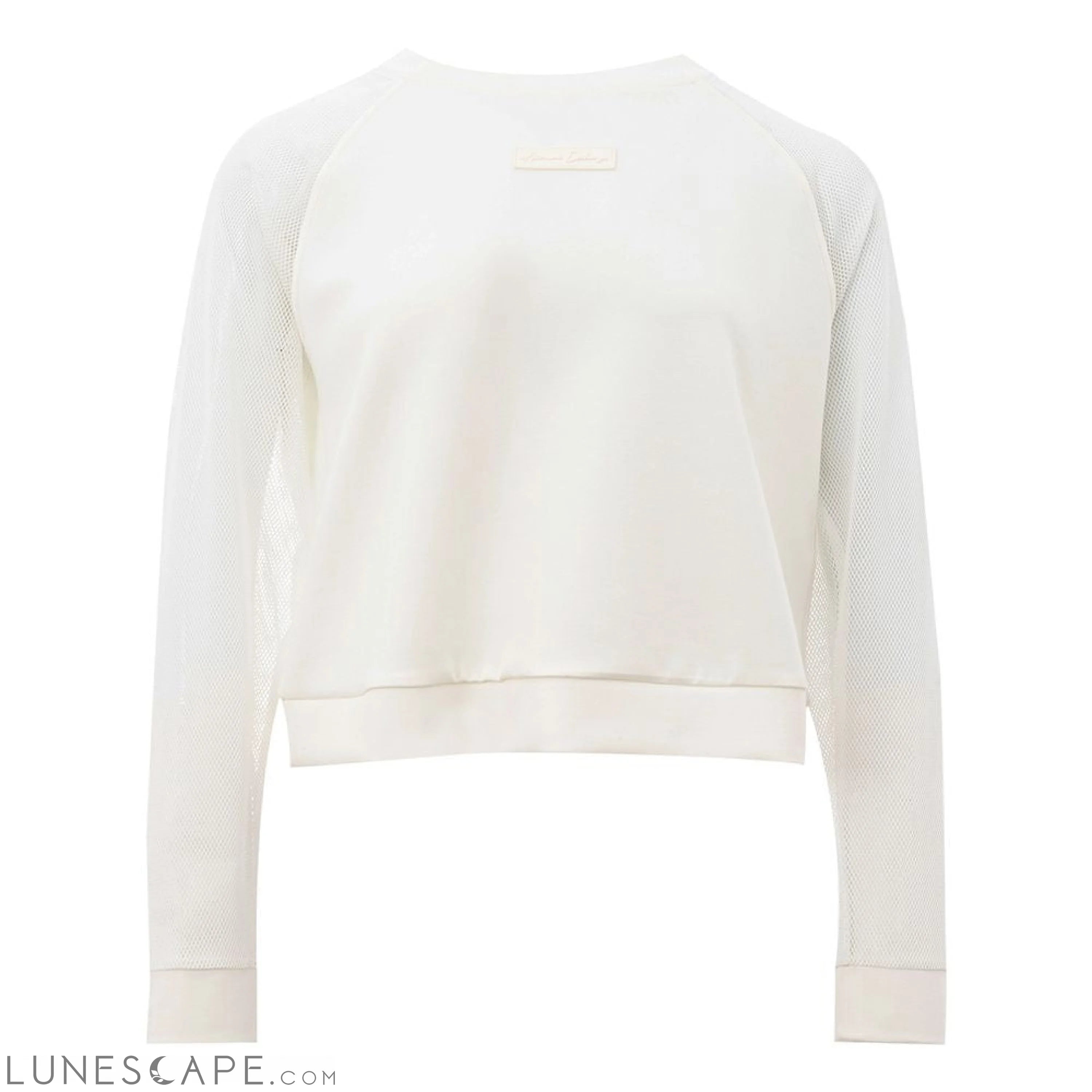 Armani Exchange Elegant White Polyamide Sweater LUNESCAPE