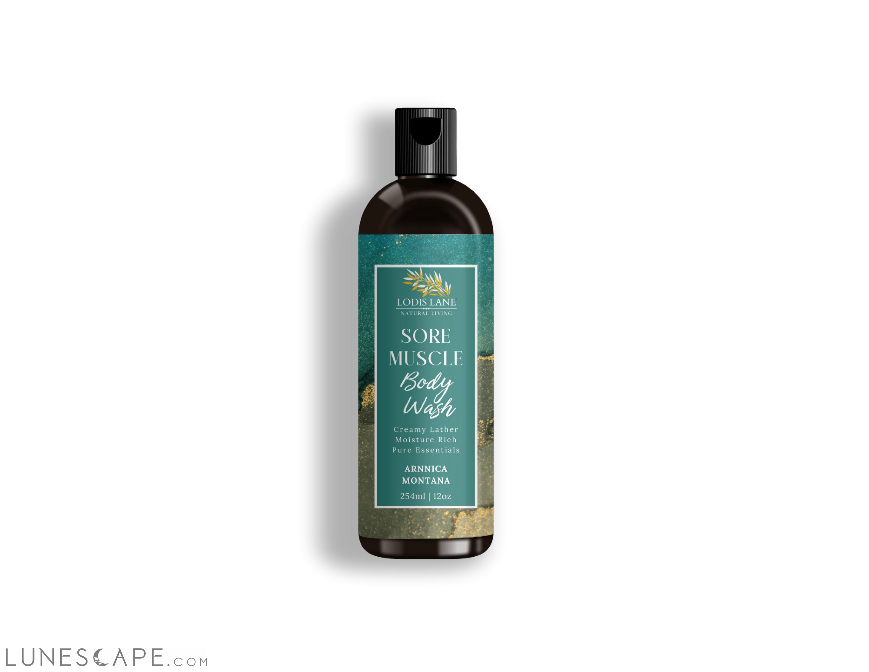 Arnica Montana Sore Muscle Body Wash LUNESCAPE