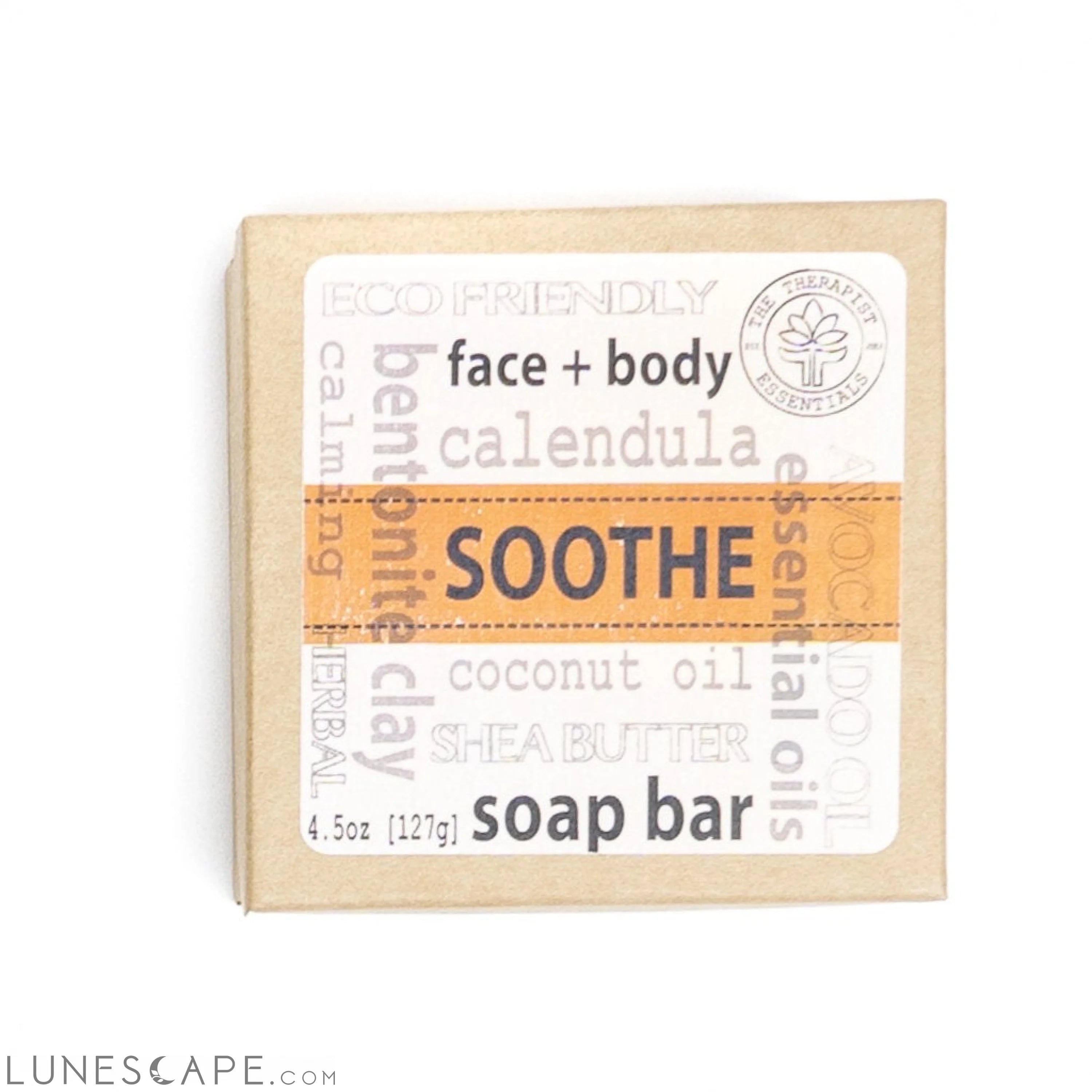 Aromatheraphy Soothe Coconut Oil Face & Vegan Body Soap LUNESCAPE