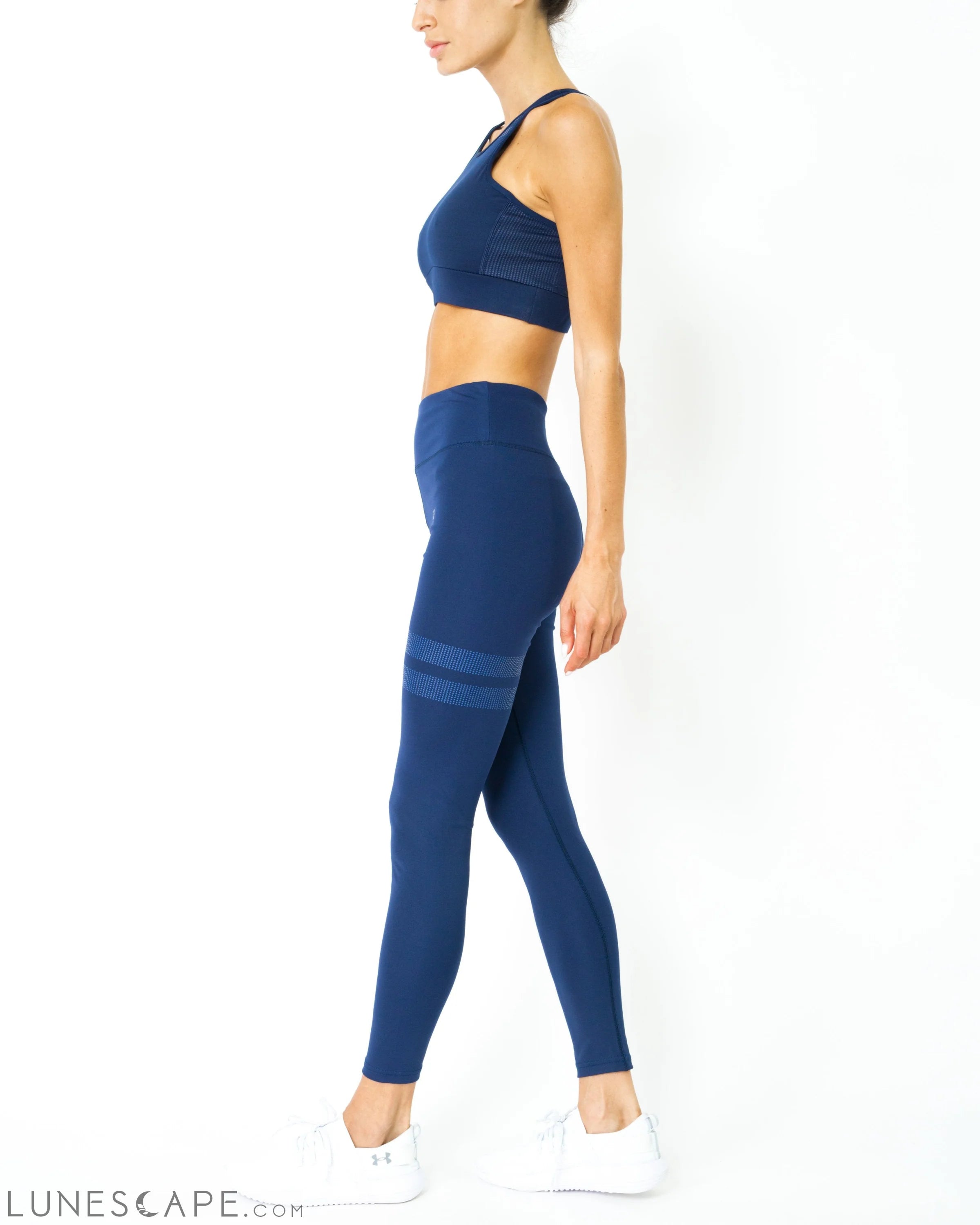 Ashton Leggings - Navy Blue LUNESCAPE