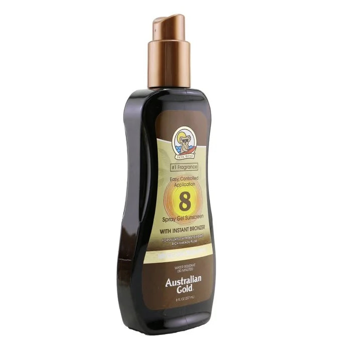 AUSTRALIAN GOLD - Spray Gel Sunscreen SPF 8 With Instant Bronzer LUNESCAPE