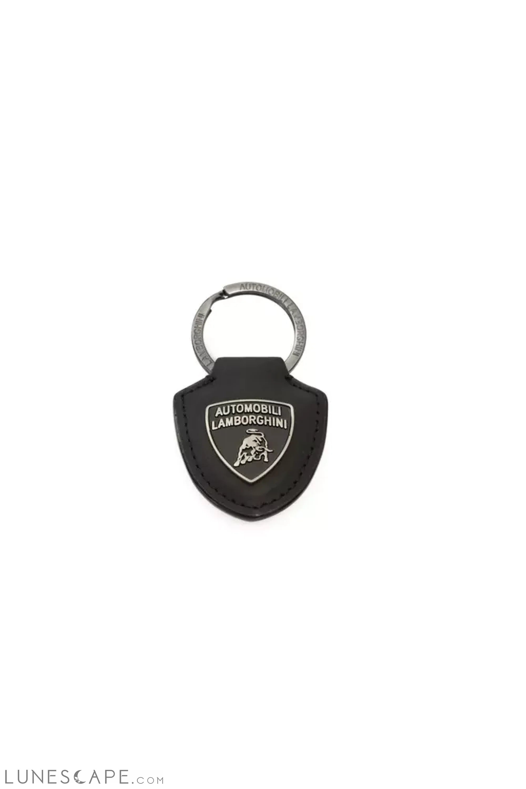 Automobili Lamborghini Black Metal Men Keychain LUNESCAPE