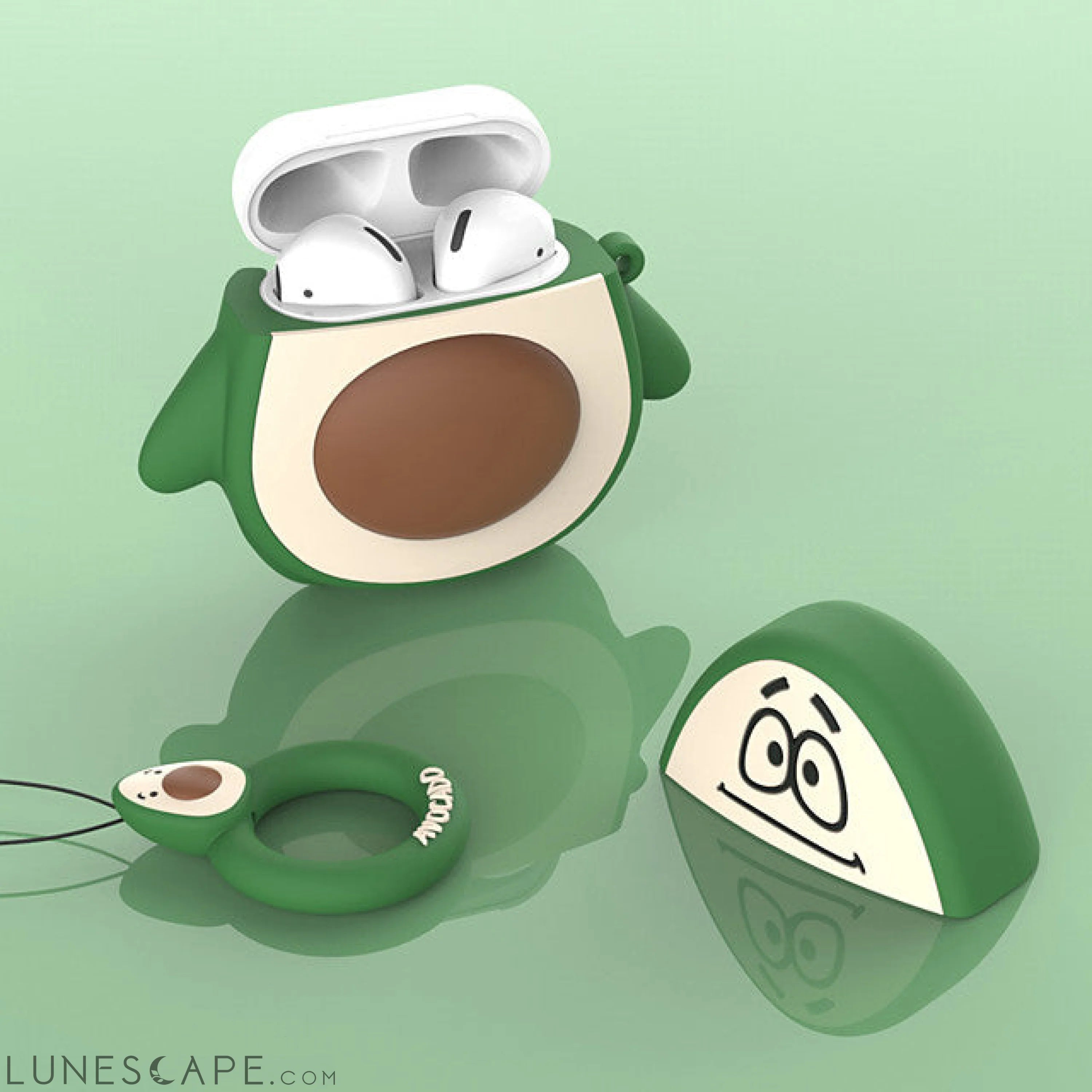 Avocado AirPods 1/2 Case LUNESCAPE