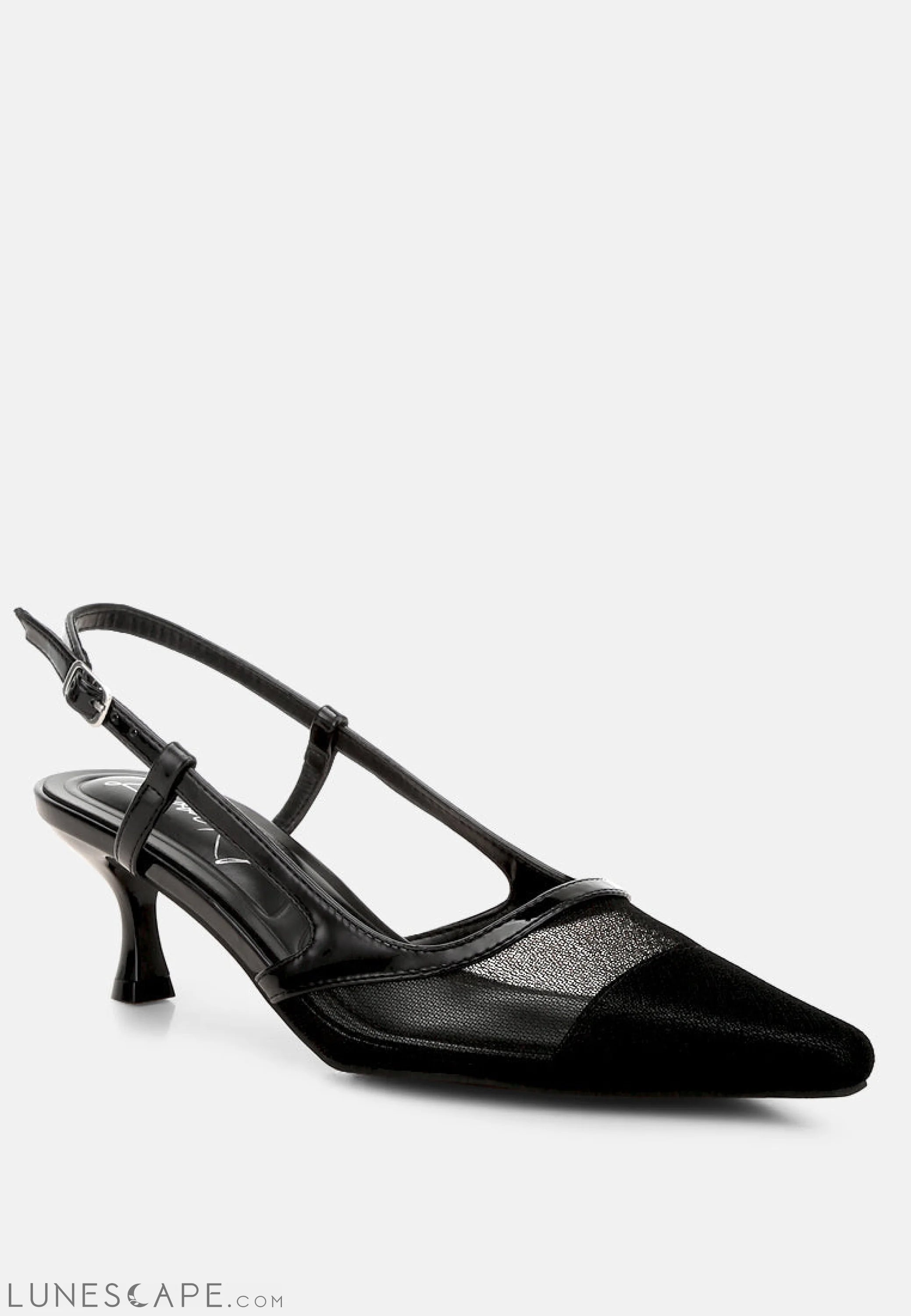 Axton Mesh Slingback Sandals LUNESCAPE