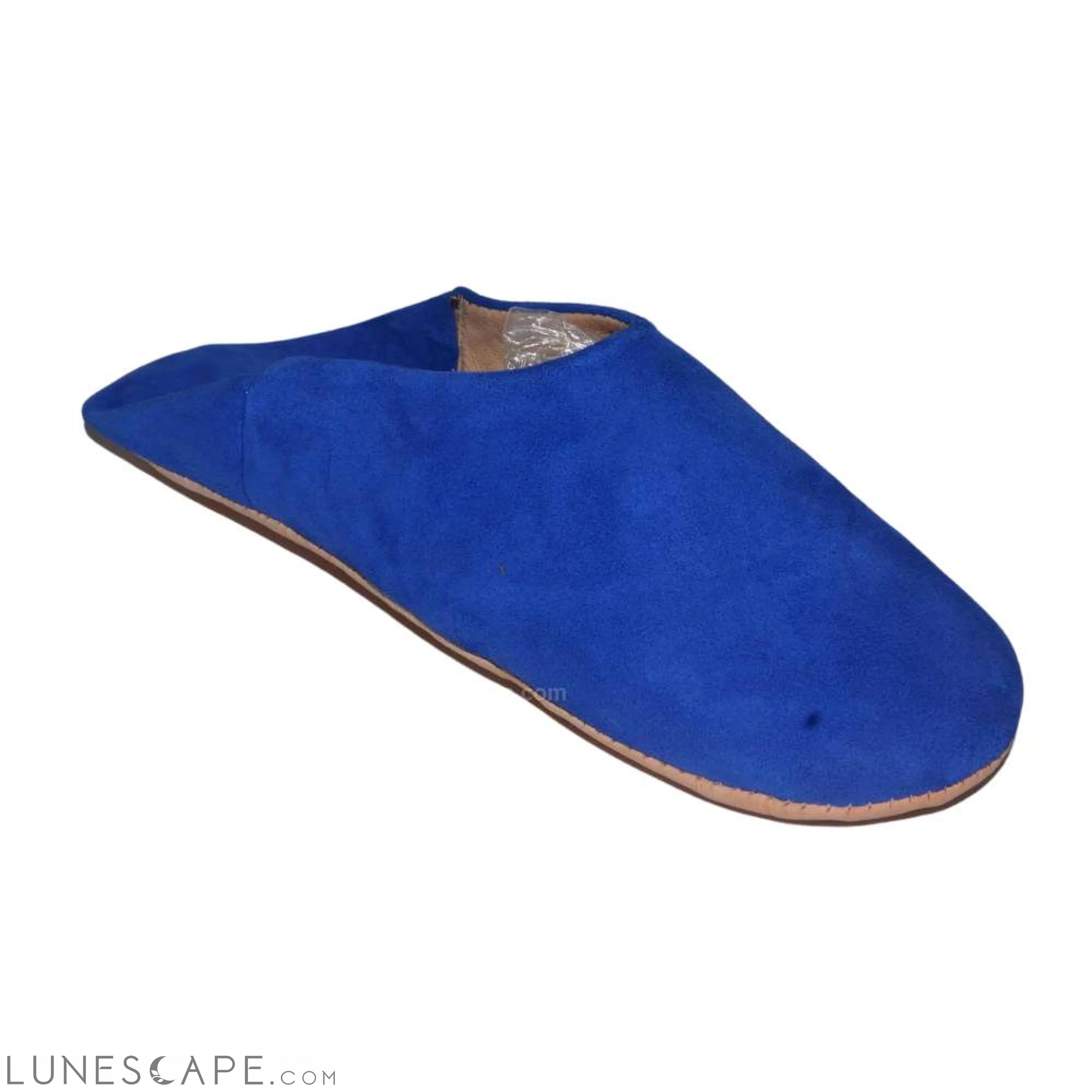 Babouches Daim Handmade Suede House Slippers LUNESCAPE