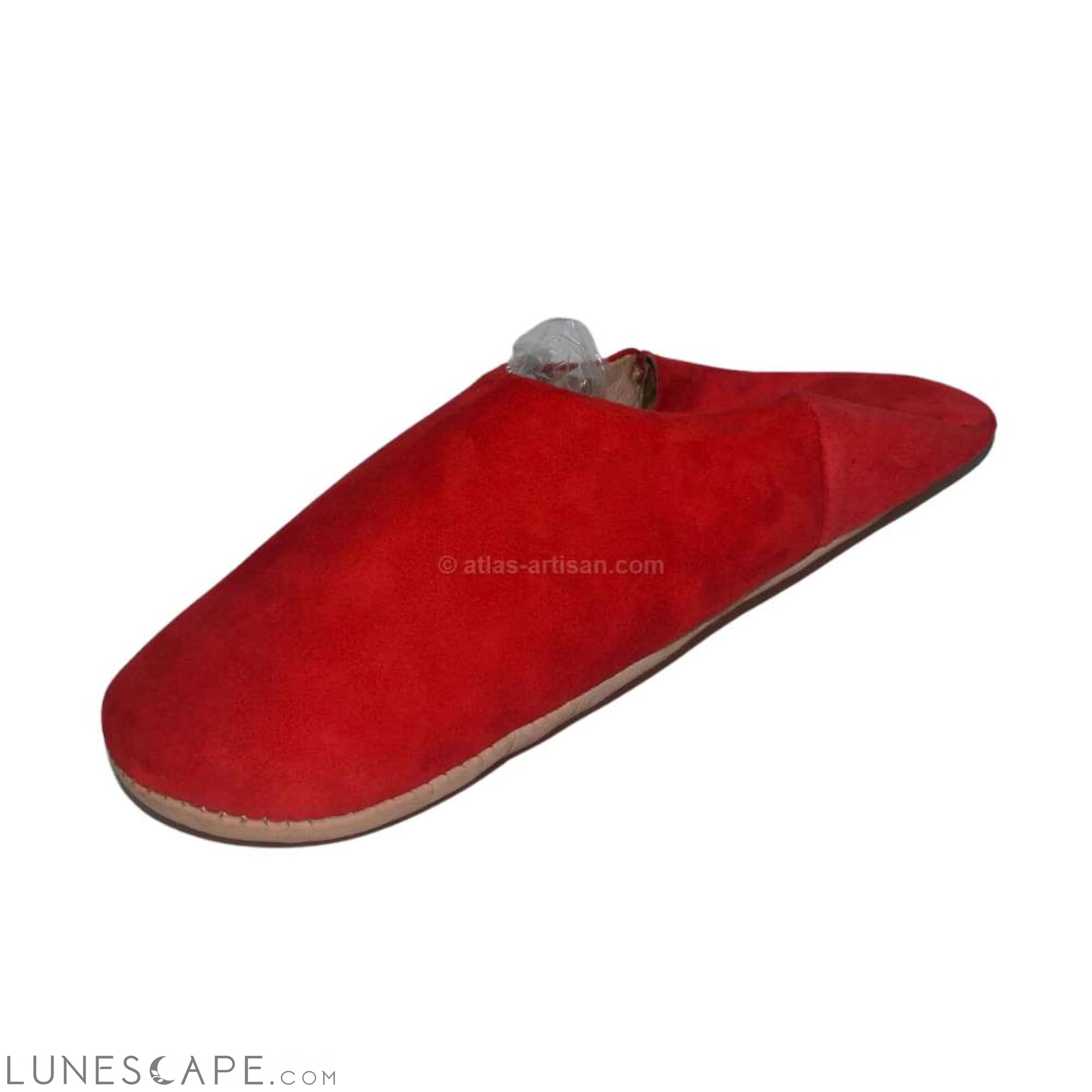 Babouches Daim Handmade Suede House Slippers LUNESCAPE