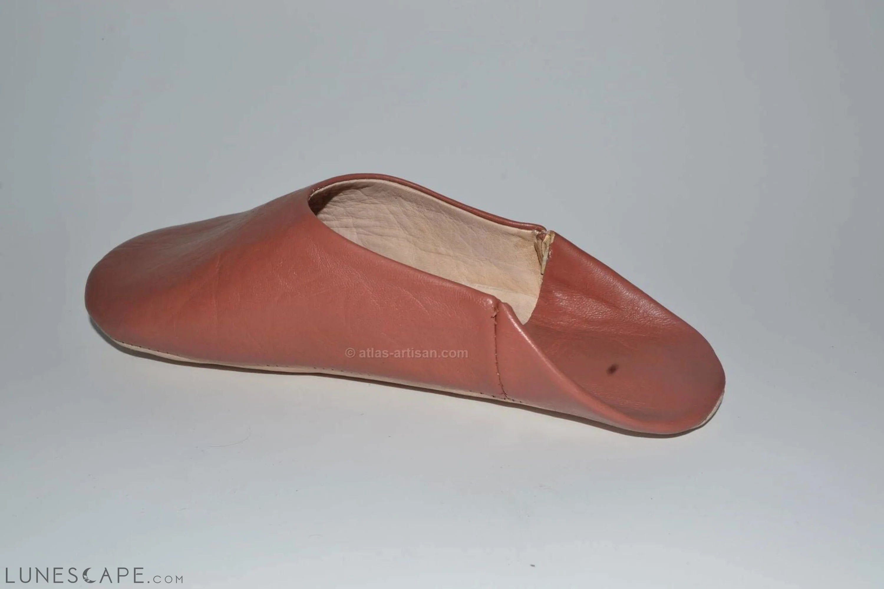 Babouches Jellaba Soft Bottom Handmade Leather House Slippers LUNESCAPE