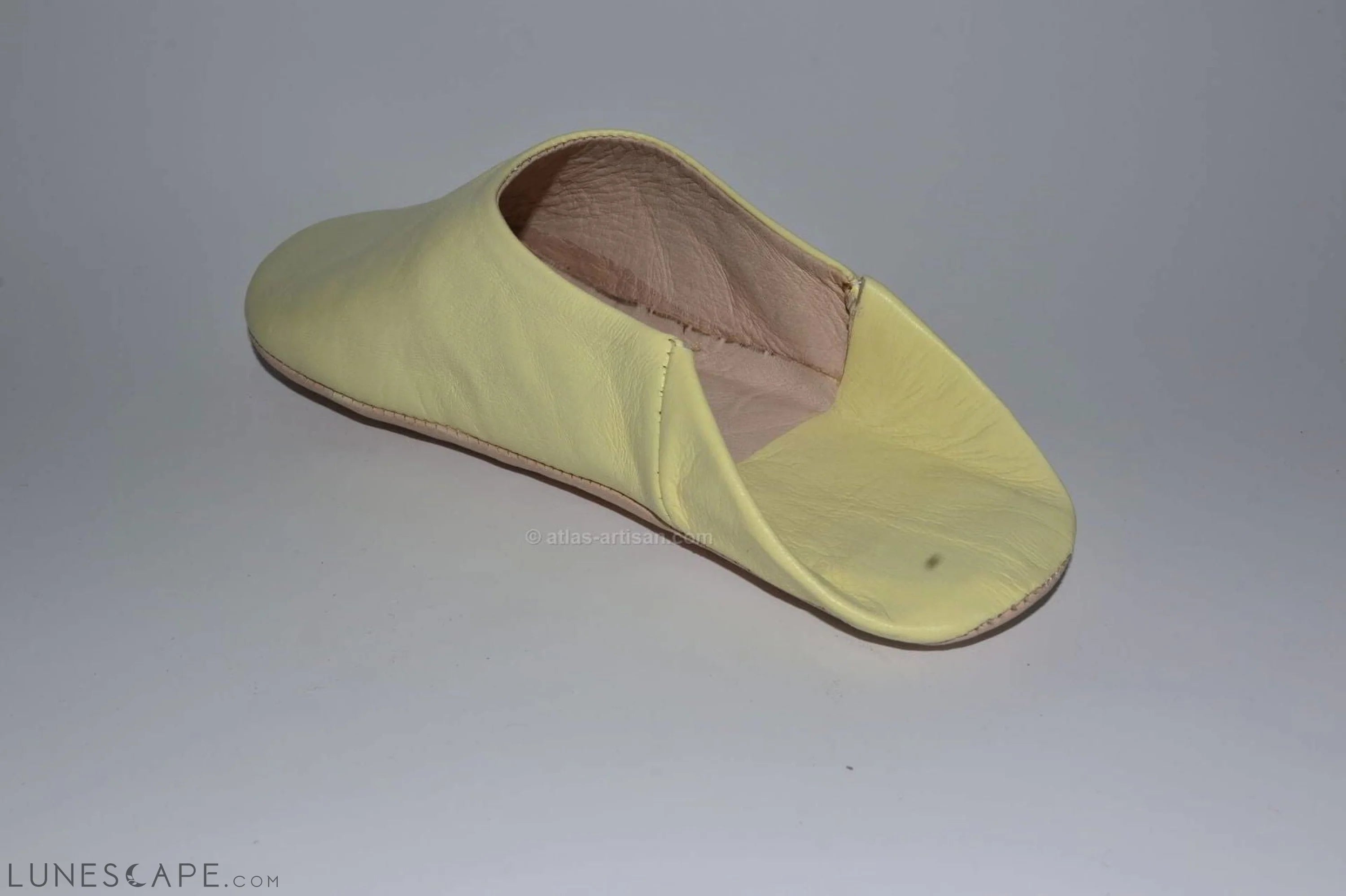 Babouches Jellaba Soft Bottom Handmade Leather House Slippers LUNESCAPE