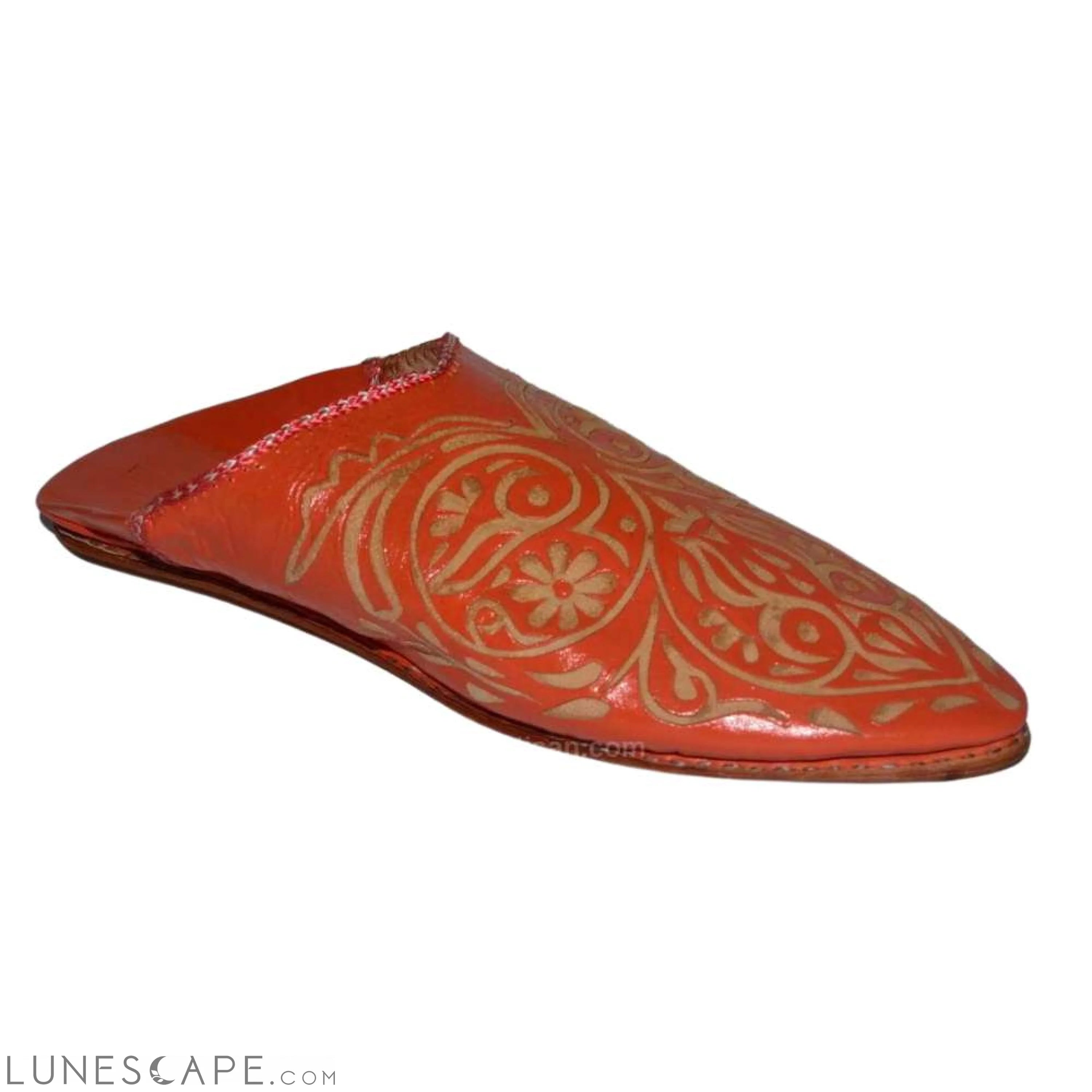 Babouches Rbati Handmade Leather House Slippers LUNESCAPE