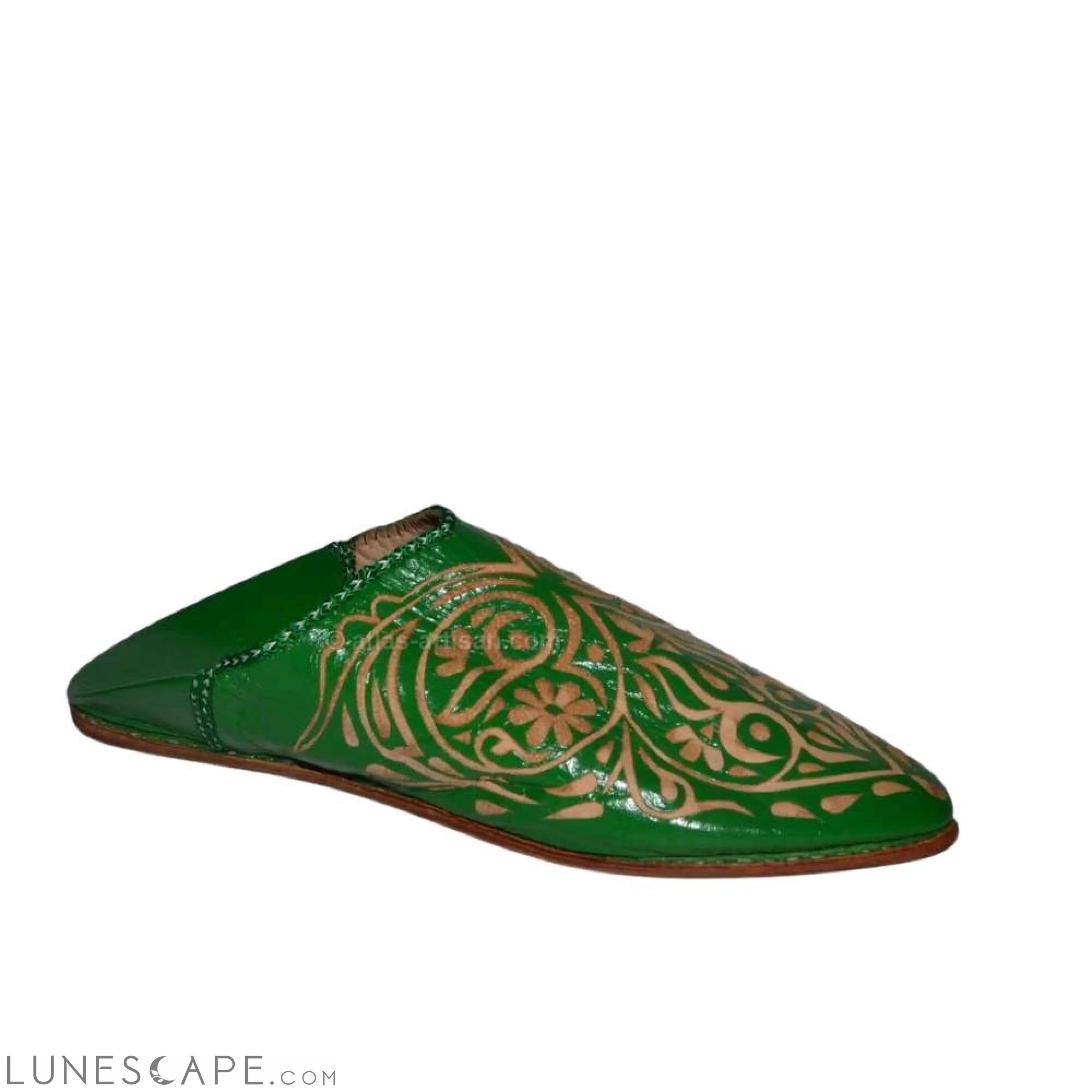 Babouches Rbati Handmade Leather House Slippers LUNESCAPE