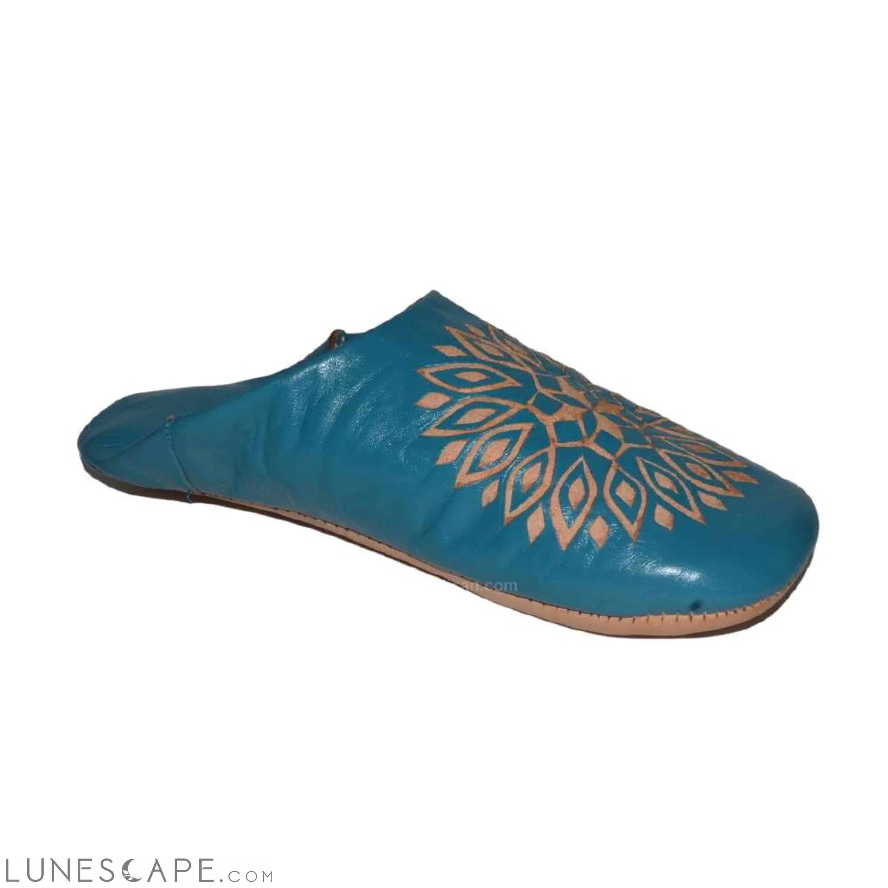 Babouches Smarin  Slip-On Mule Sandal Slipper Handmade Morocco Leather LUNESCAPE