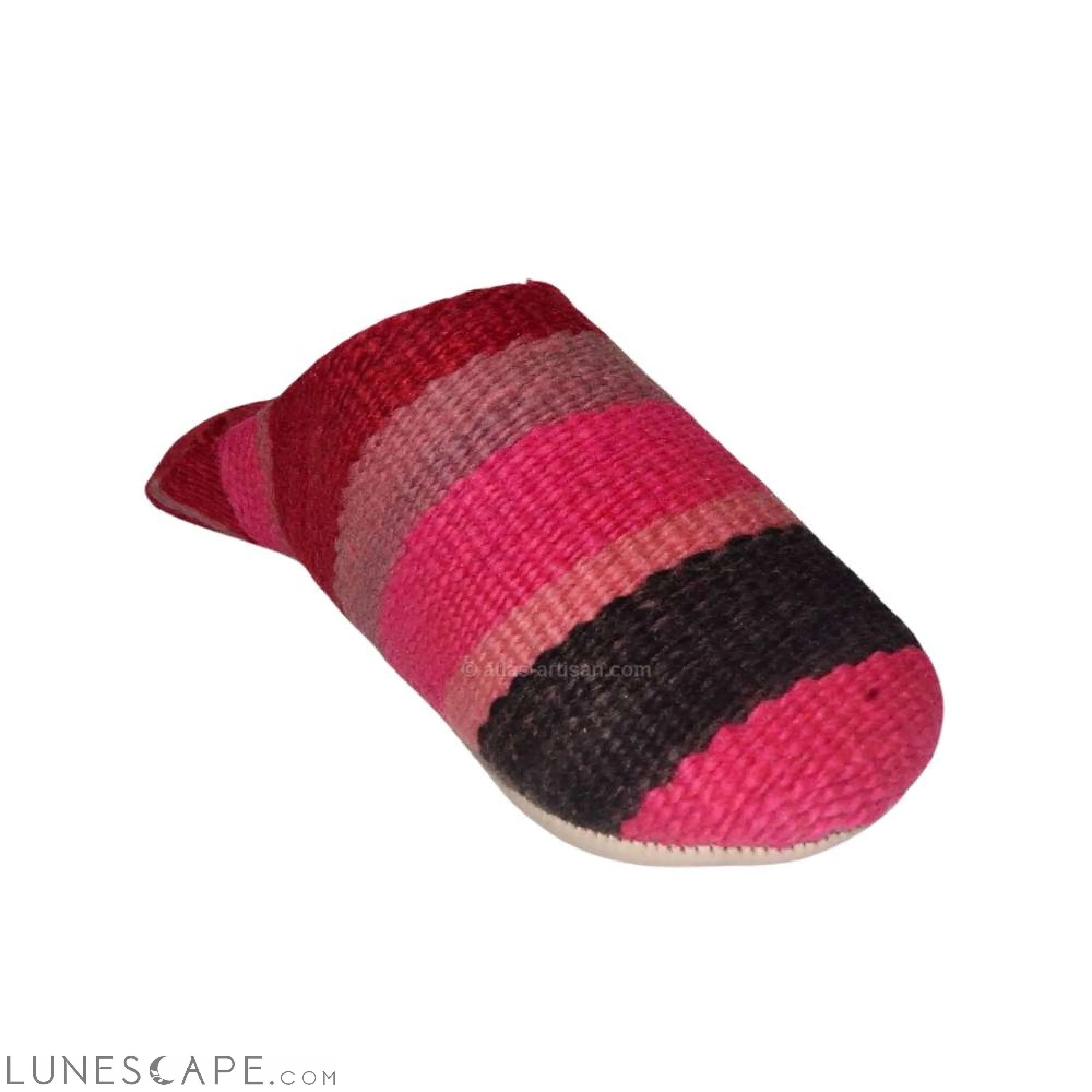 Babouches Tapis Striped Woven Handmade House Slippers Women LUNESCAPE