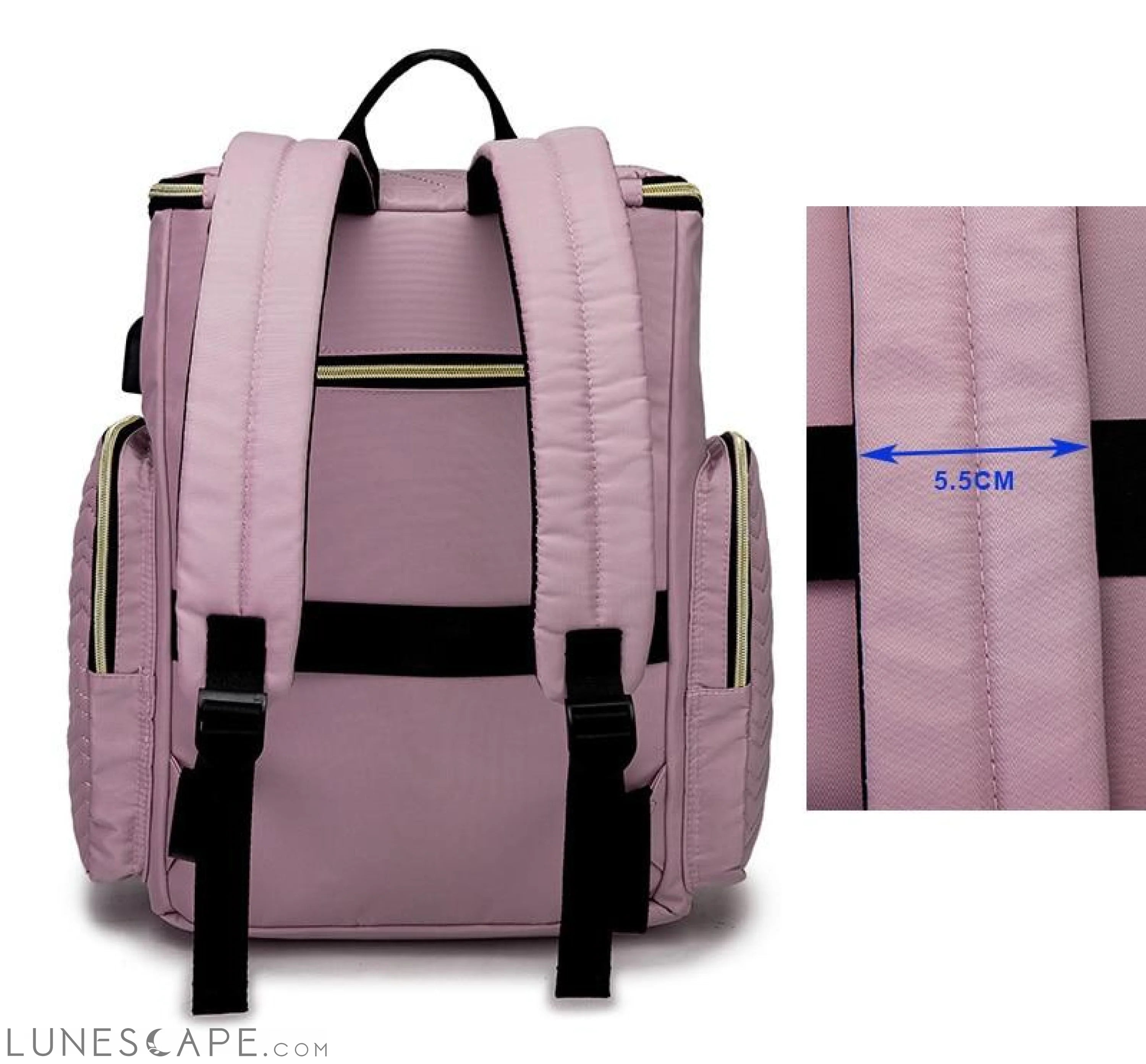 Baby Diaper Bag Backpack Stroller Bags Waterproof Women Maternity LUNESCAPE