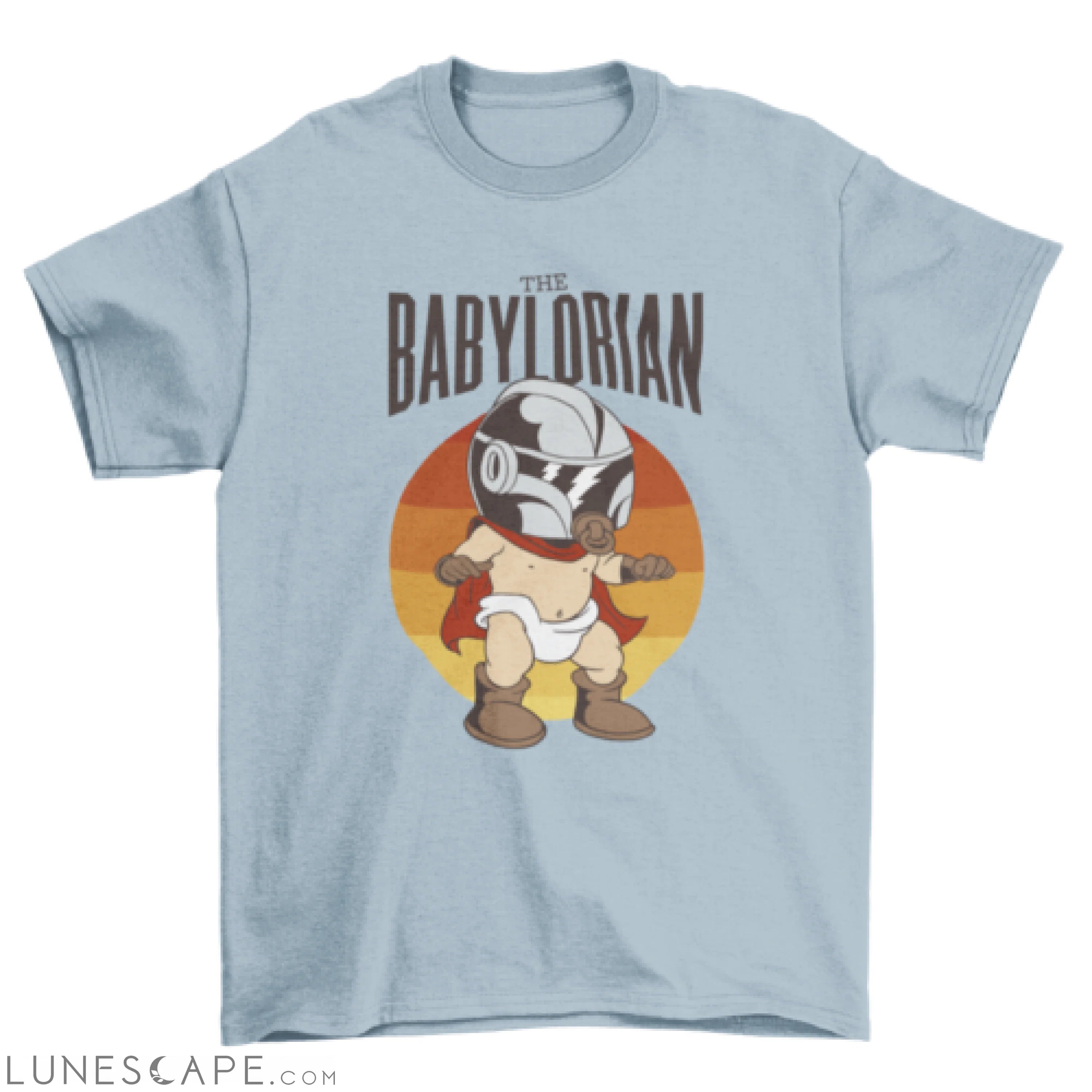 Baby mandalorian t-shirt LUNESCAPE