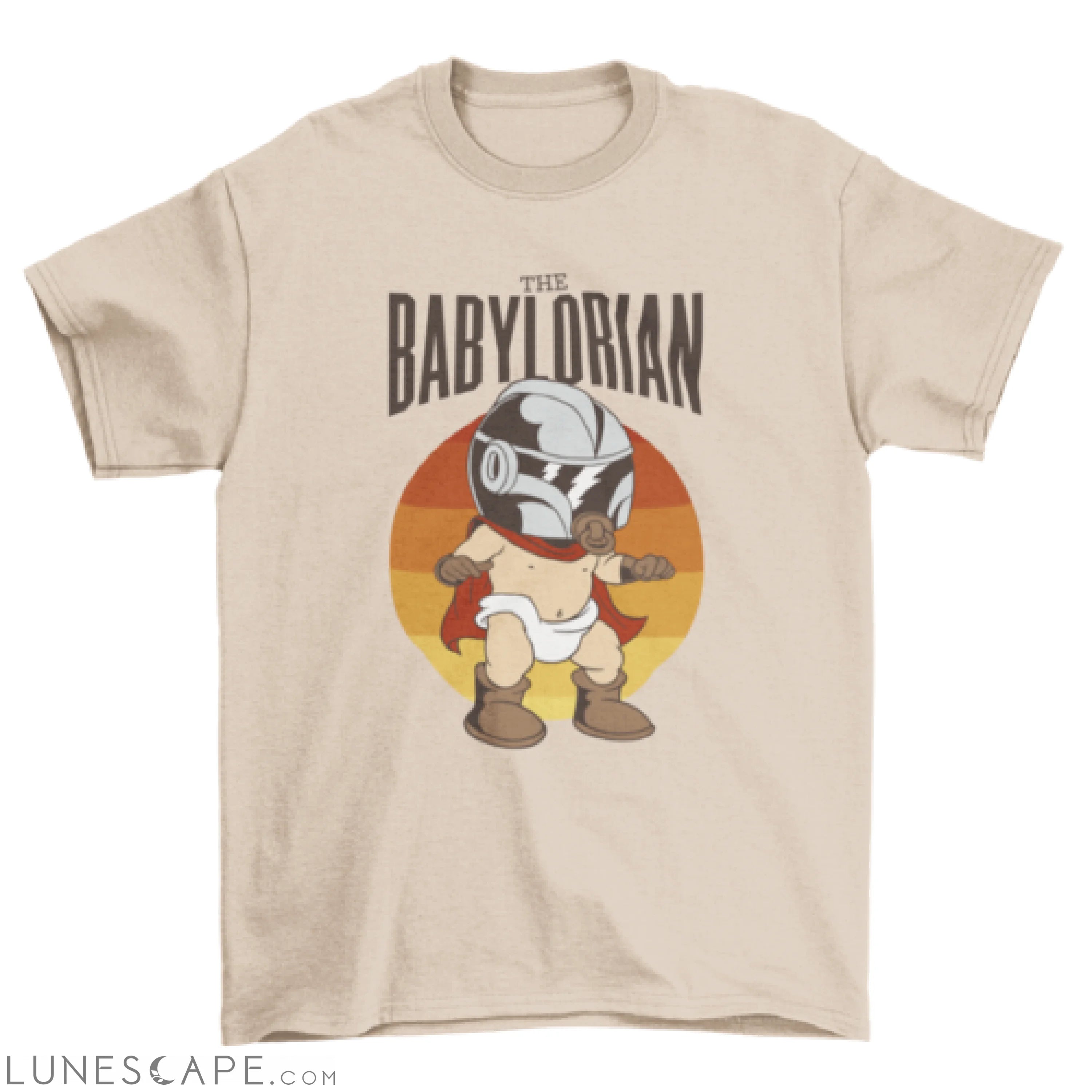 Baby mandalorian t-shirt LUNESCAPE