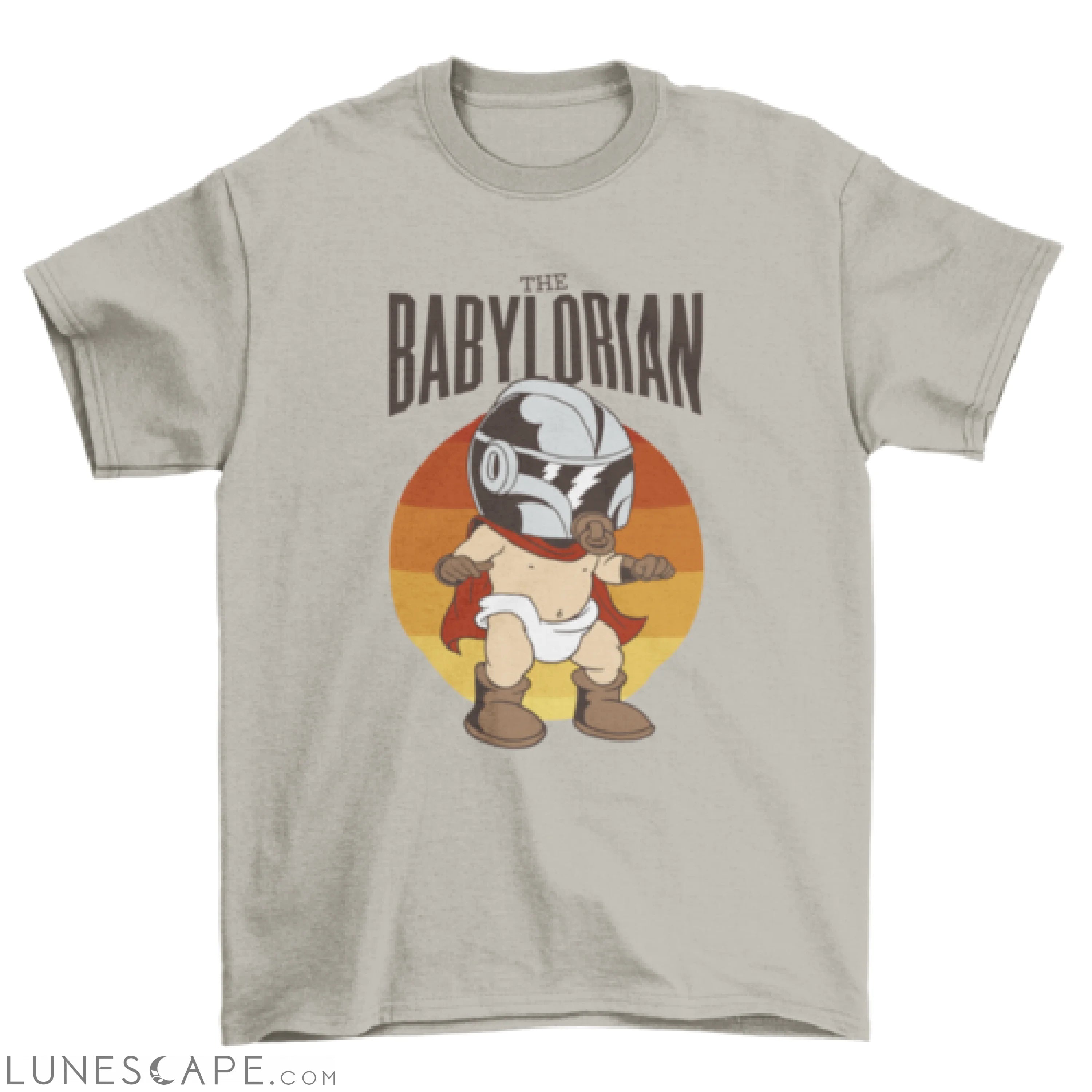 Baby mandalorian t-shirt LUNESCAPE