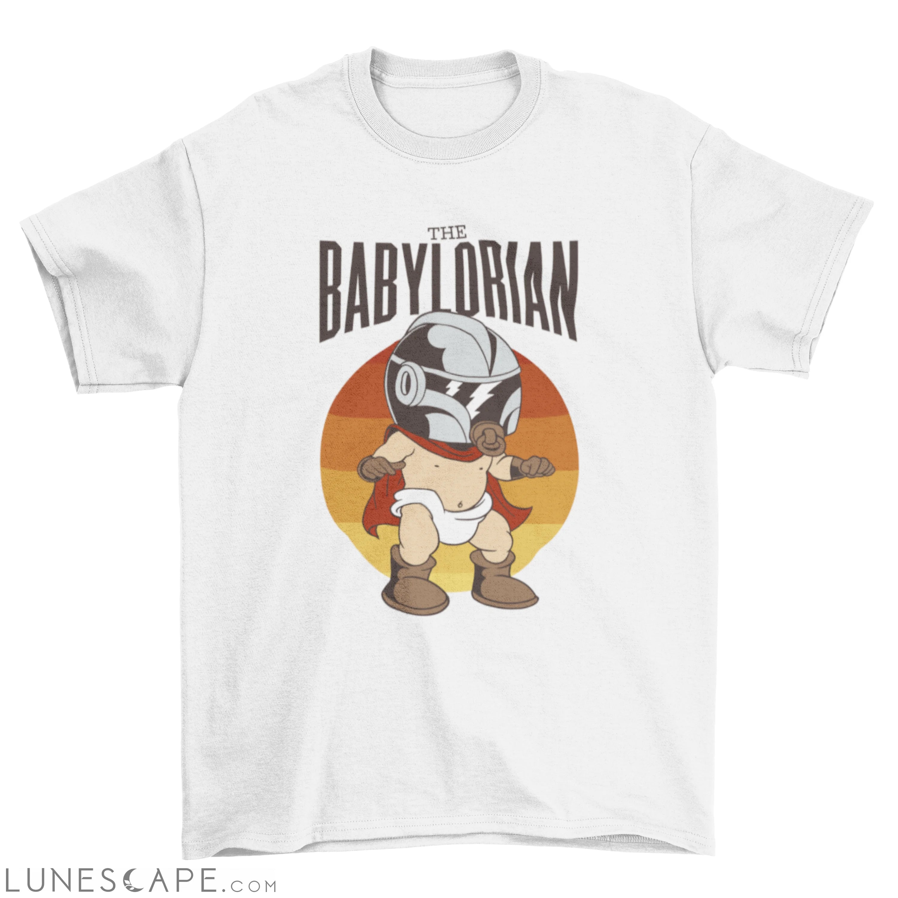 Baby mandalorian t-shirt LUNESCAPE