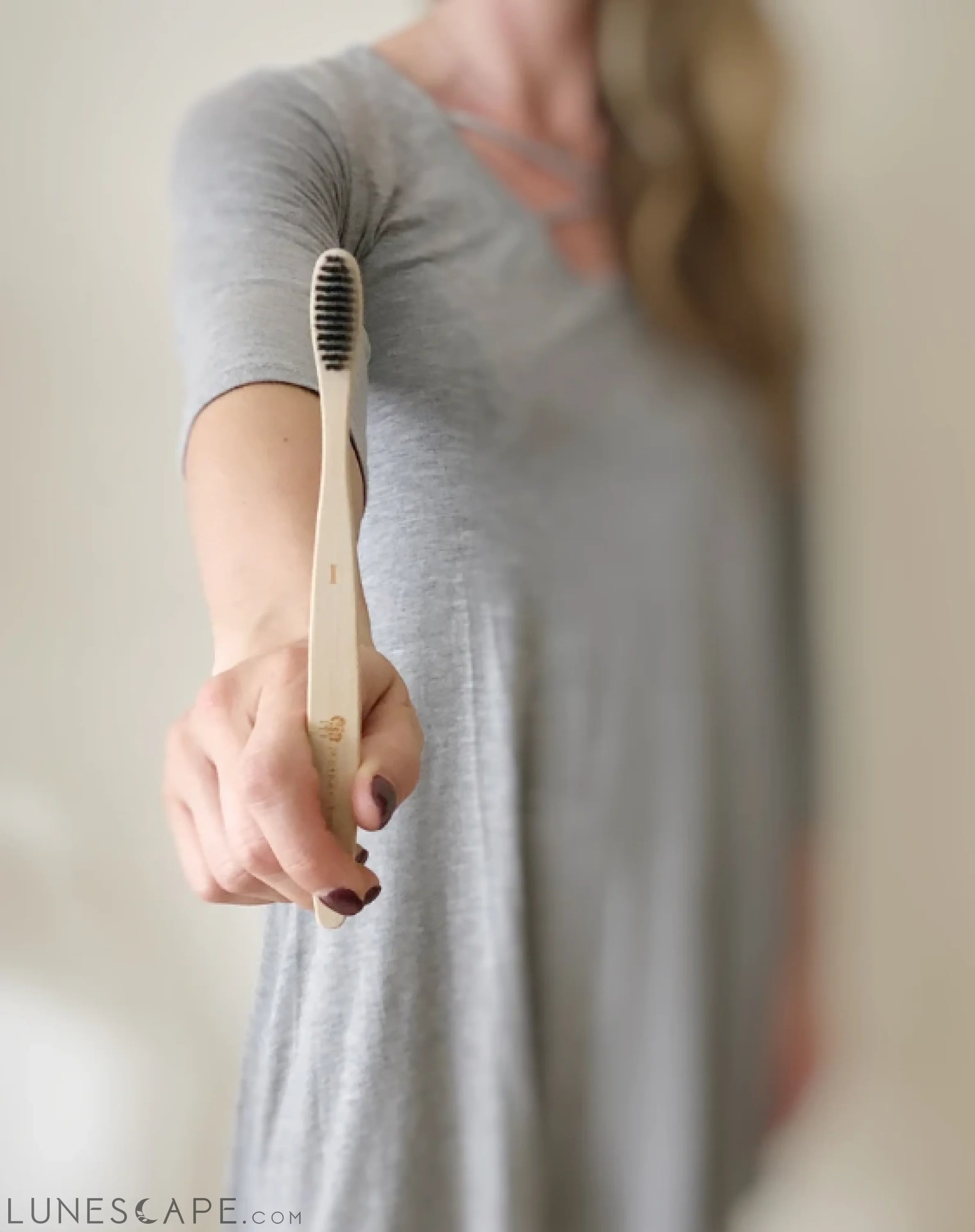 Bamboo Charcoal Toothbrush LUNESCAPE