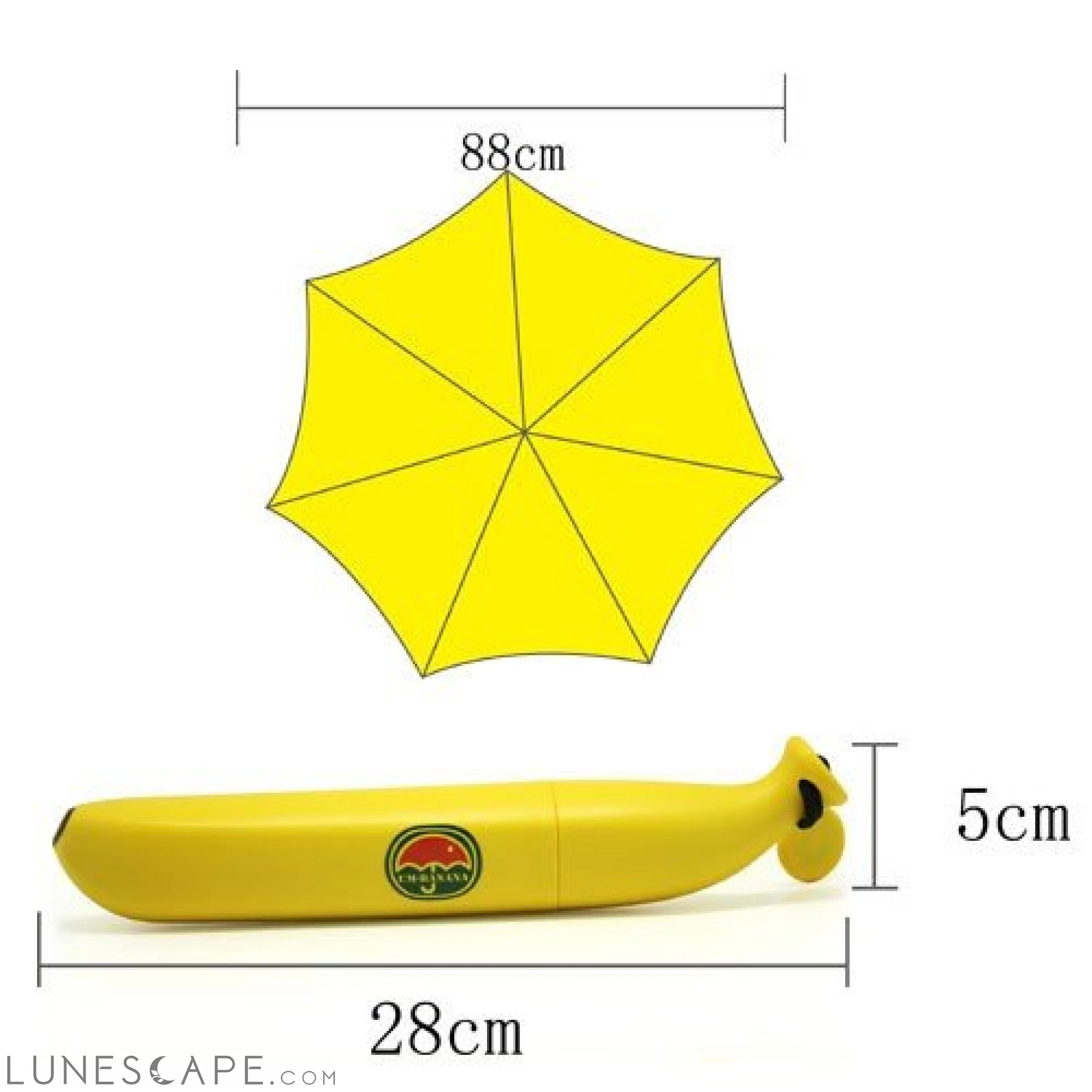 Banana Umbrella LUNESCAPE