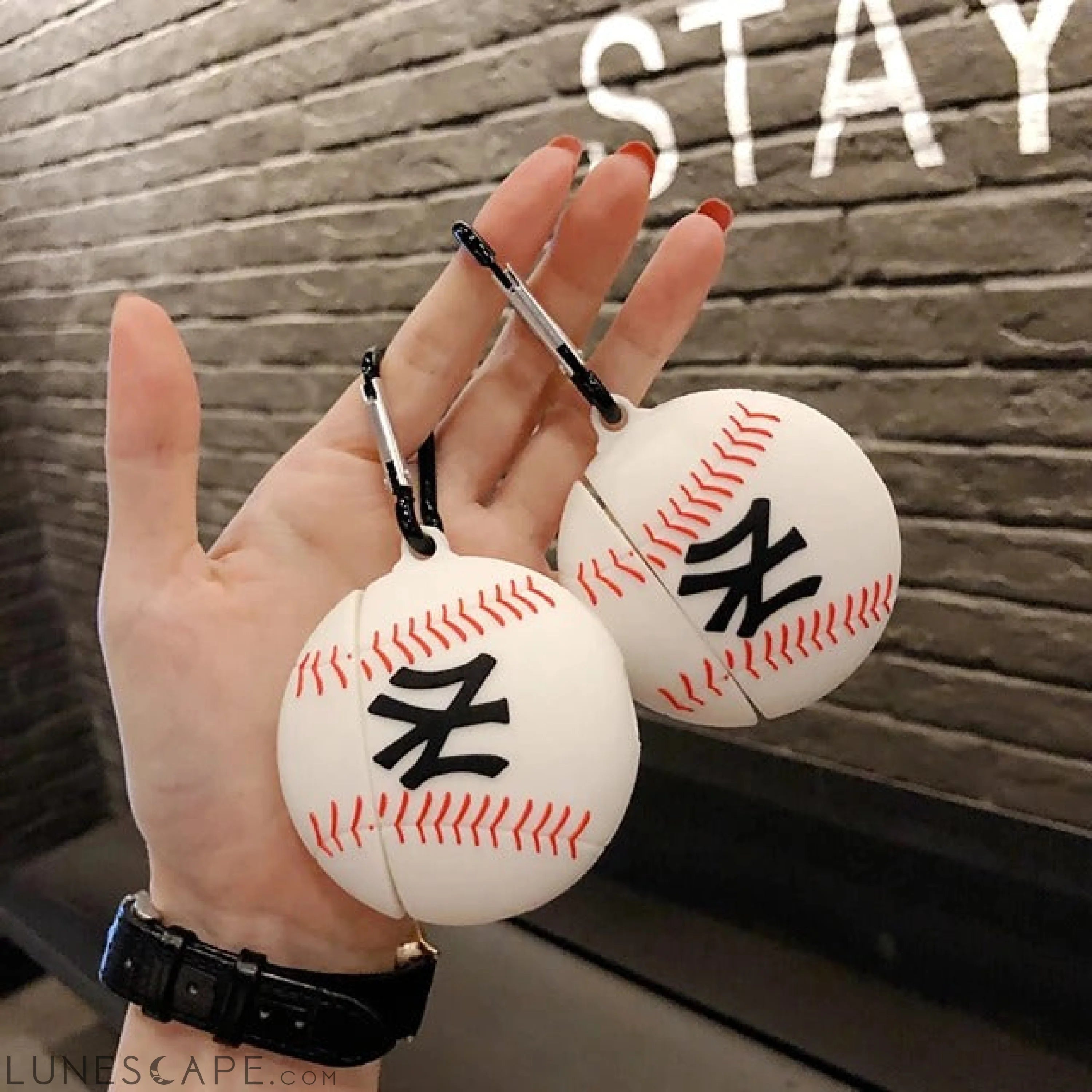 Baseball AirPods Headphone Case LUNESCAPE