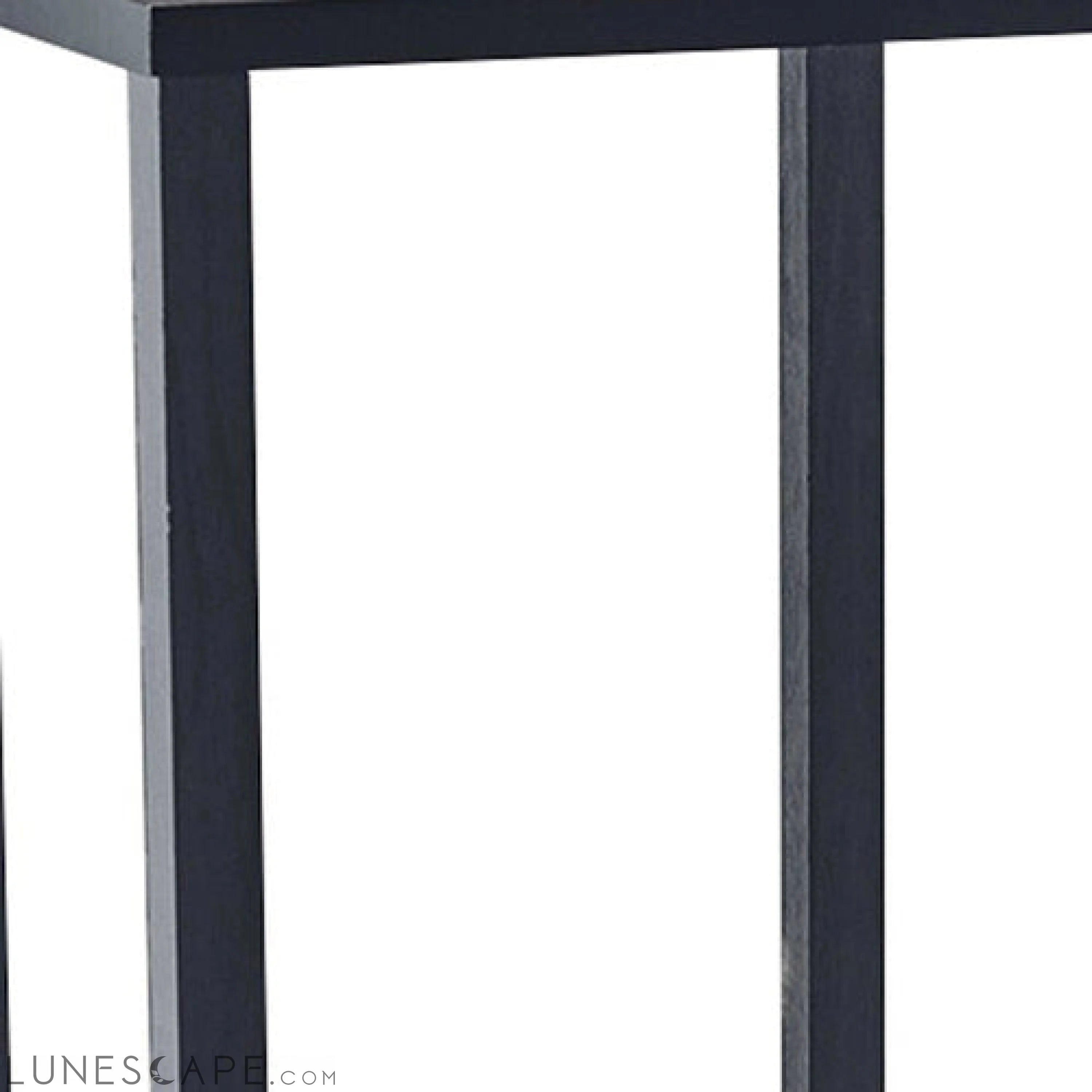 Basic Black Book Case End Table - 35: High LUNESCAPE