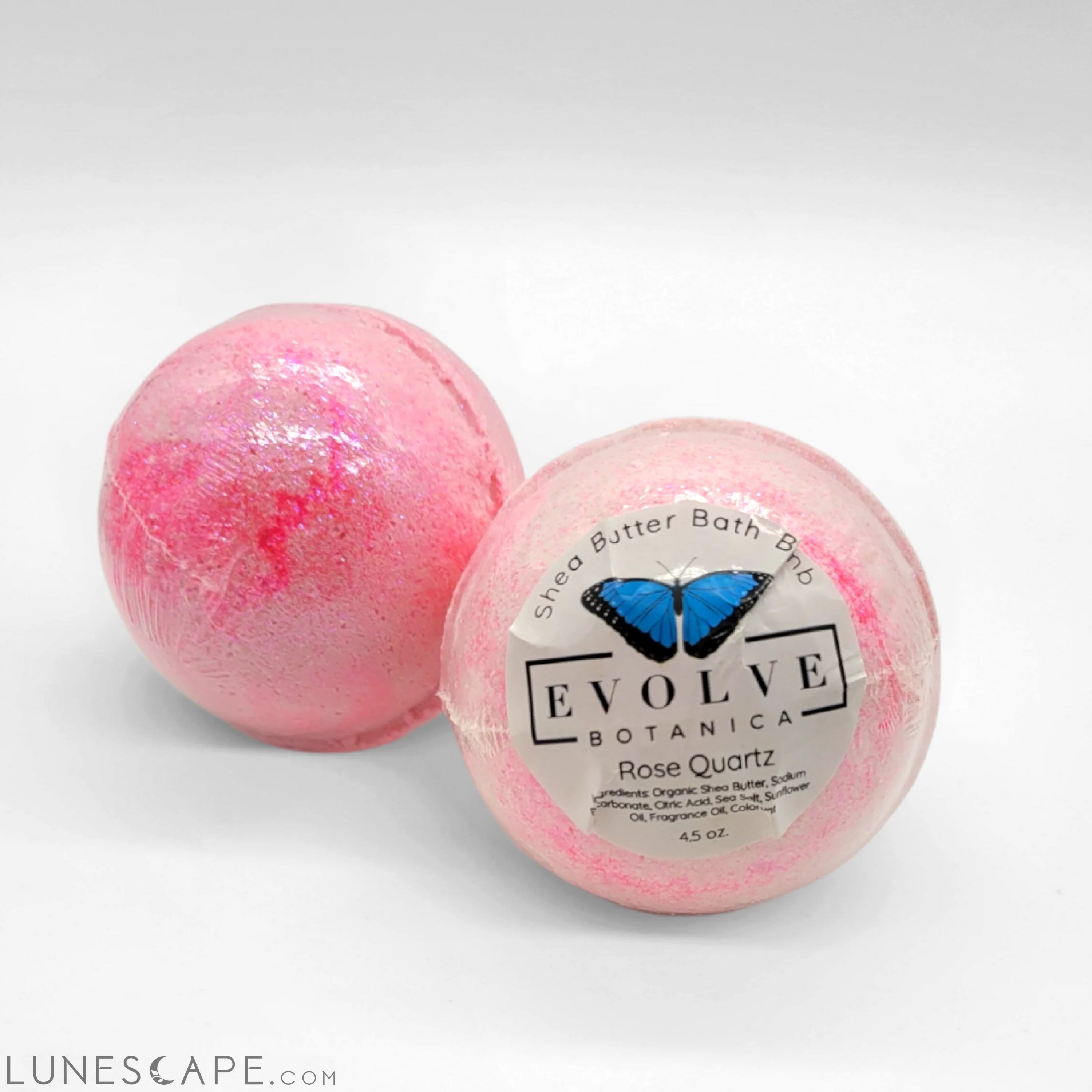Bath Bomb - Chakra Collection - Rose Quartz LUNESCAPE