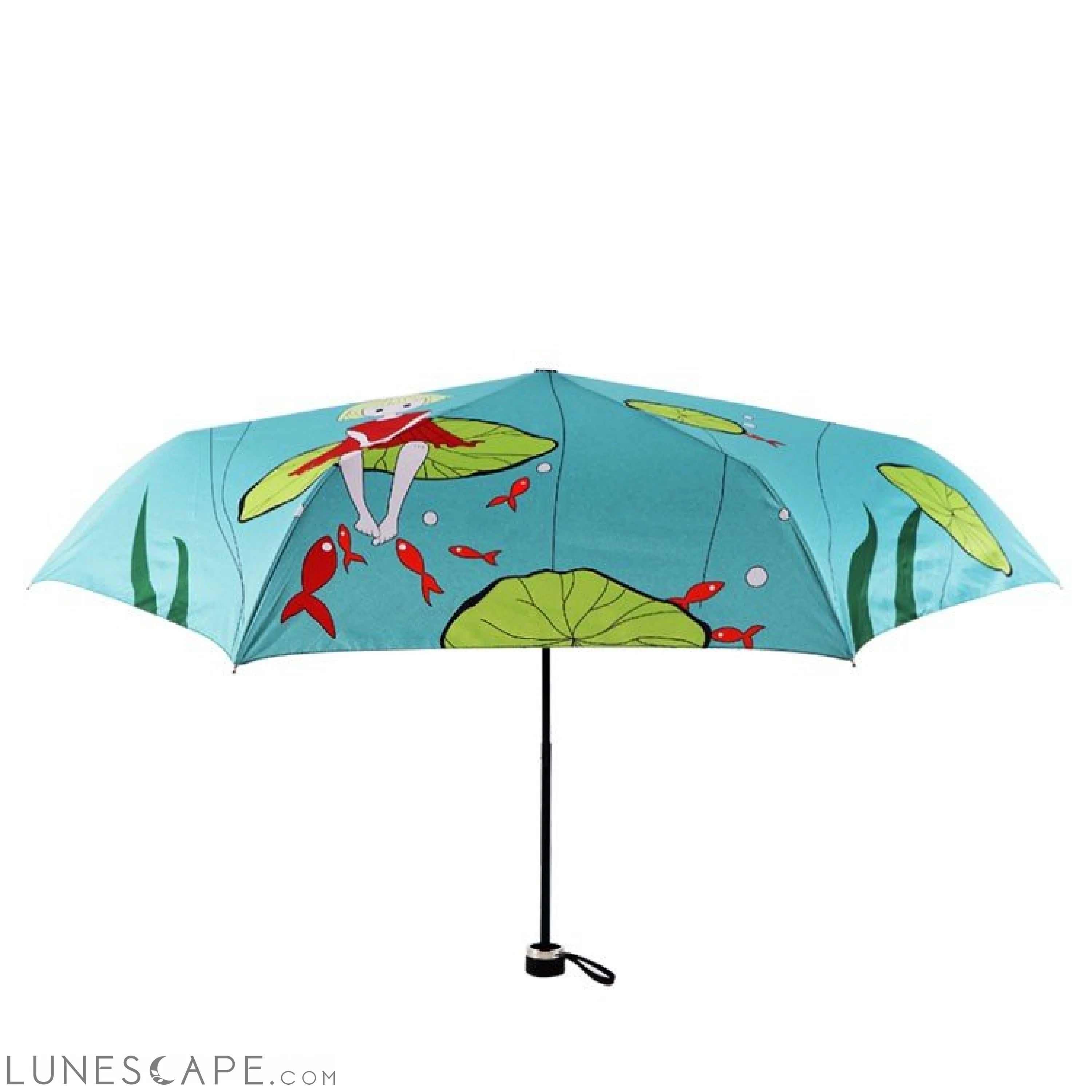 Bathing Girl Sunny Umbrella LUNESCAPE